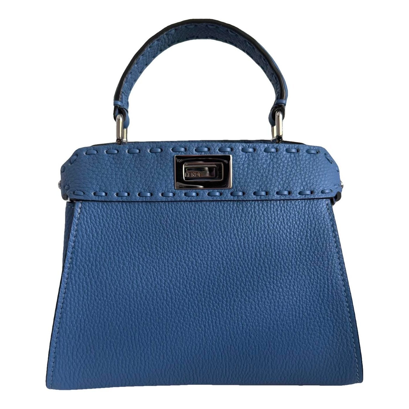 Peekaboo leather handbag