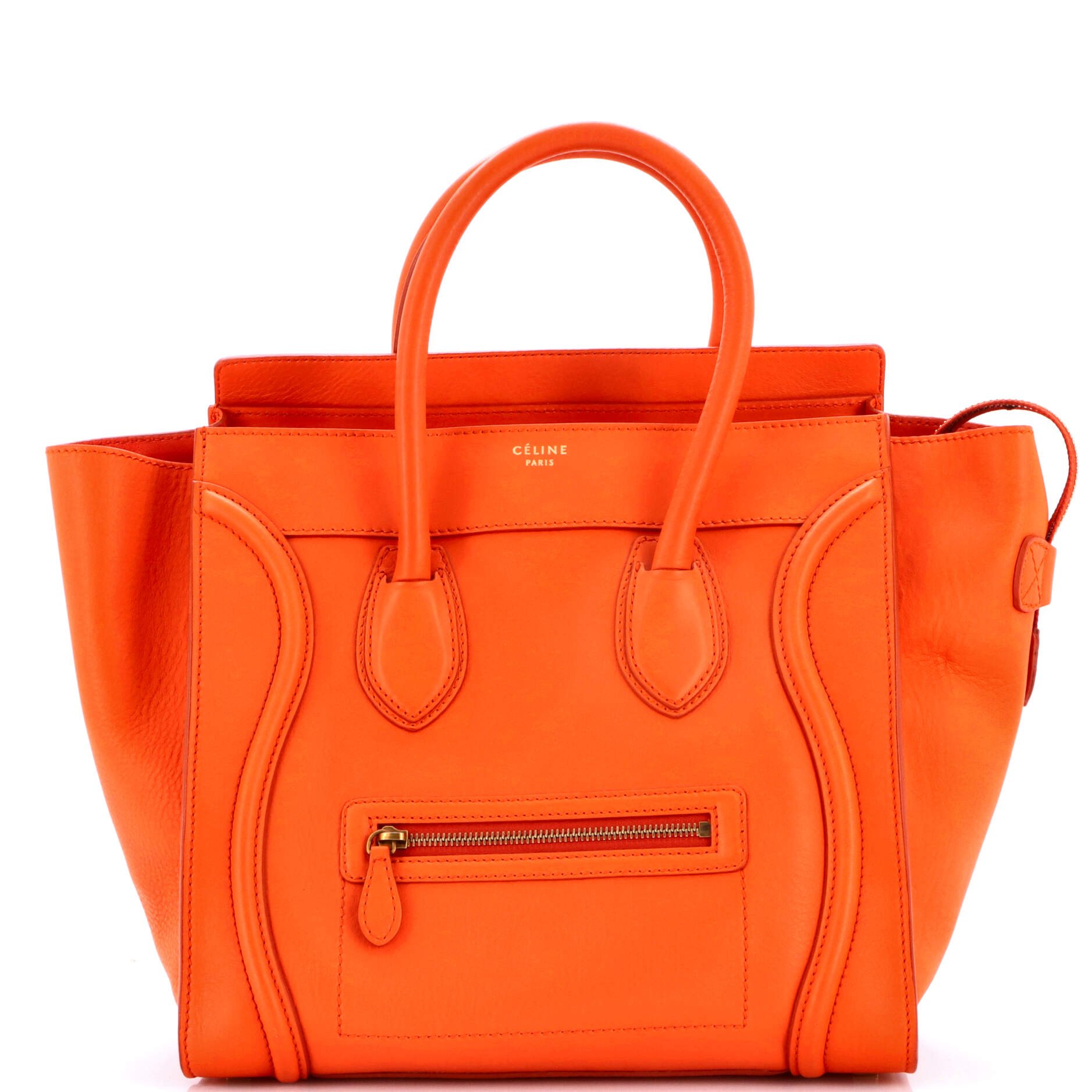 Luggage Bag Smooth Leather Mini