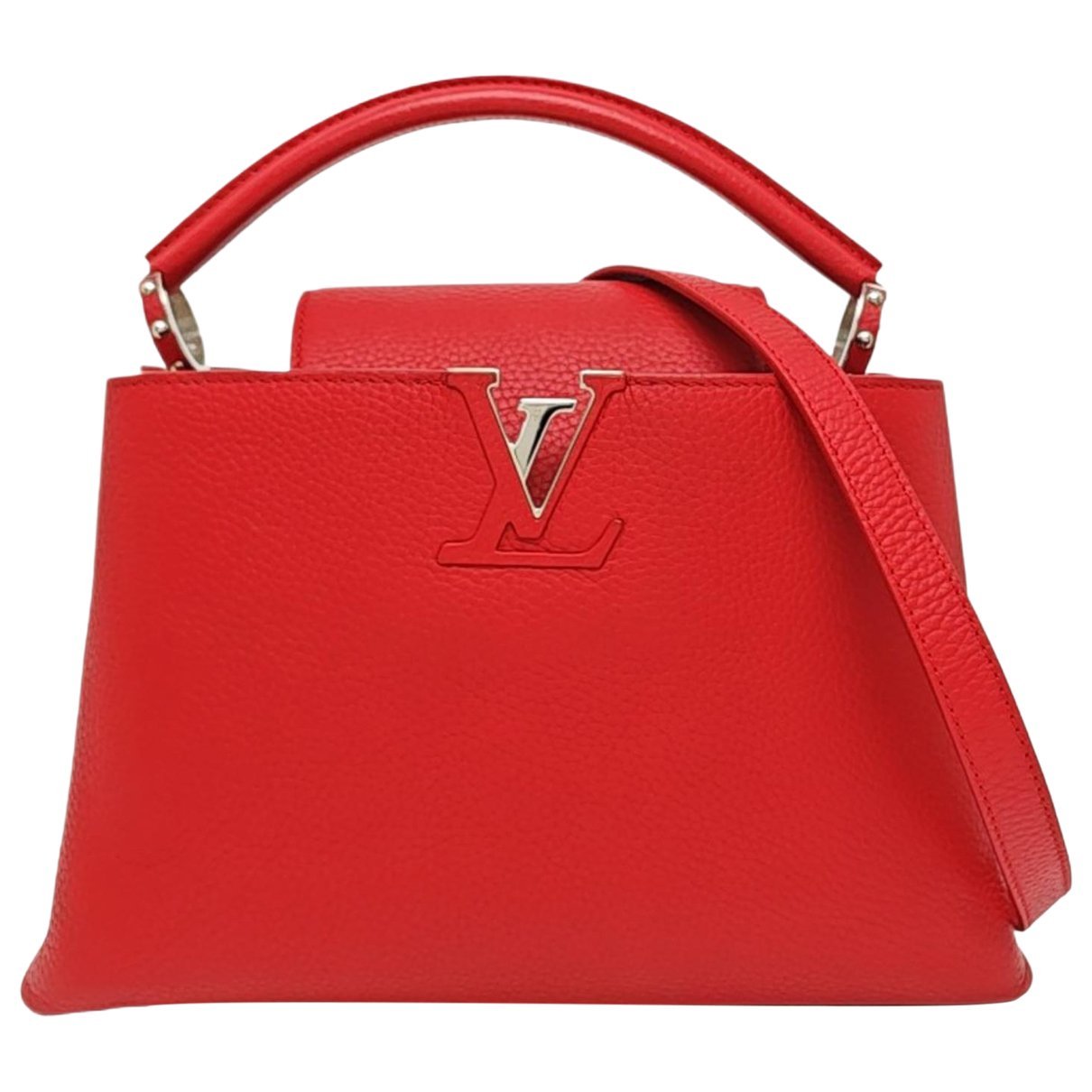 Capucines leather handbag