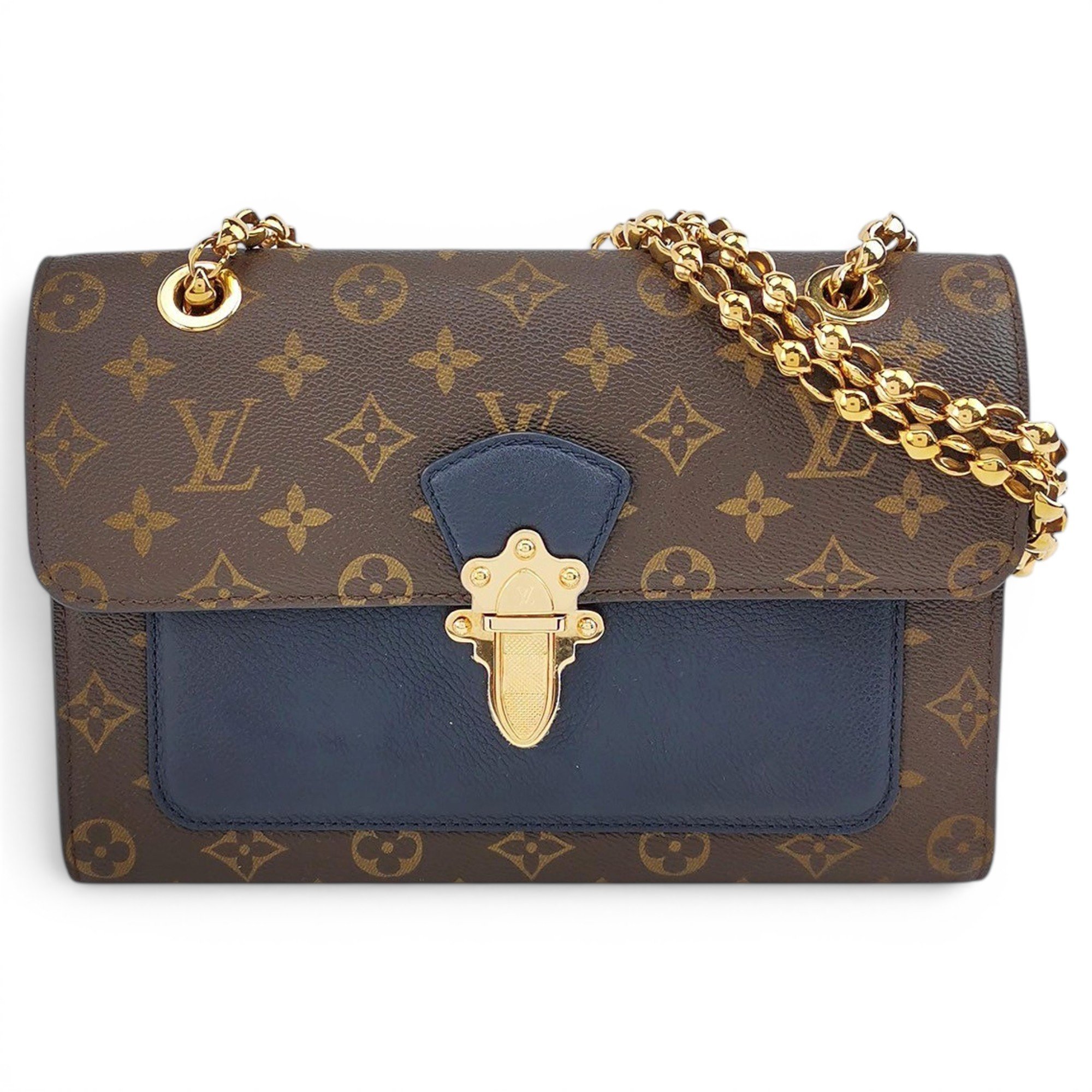 Victoire leather handbag