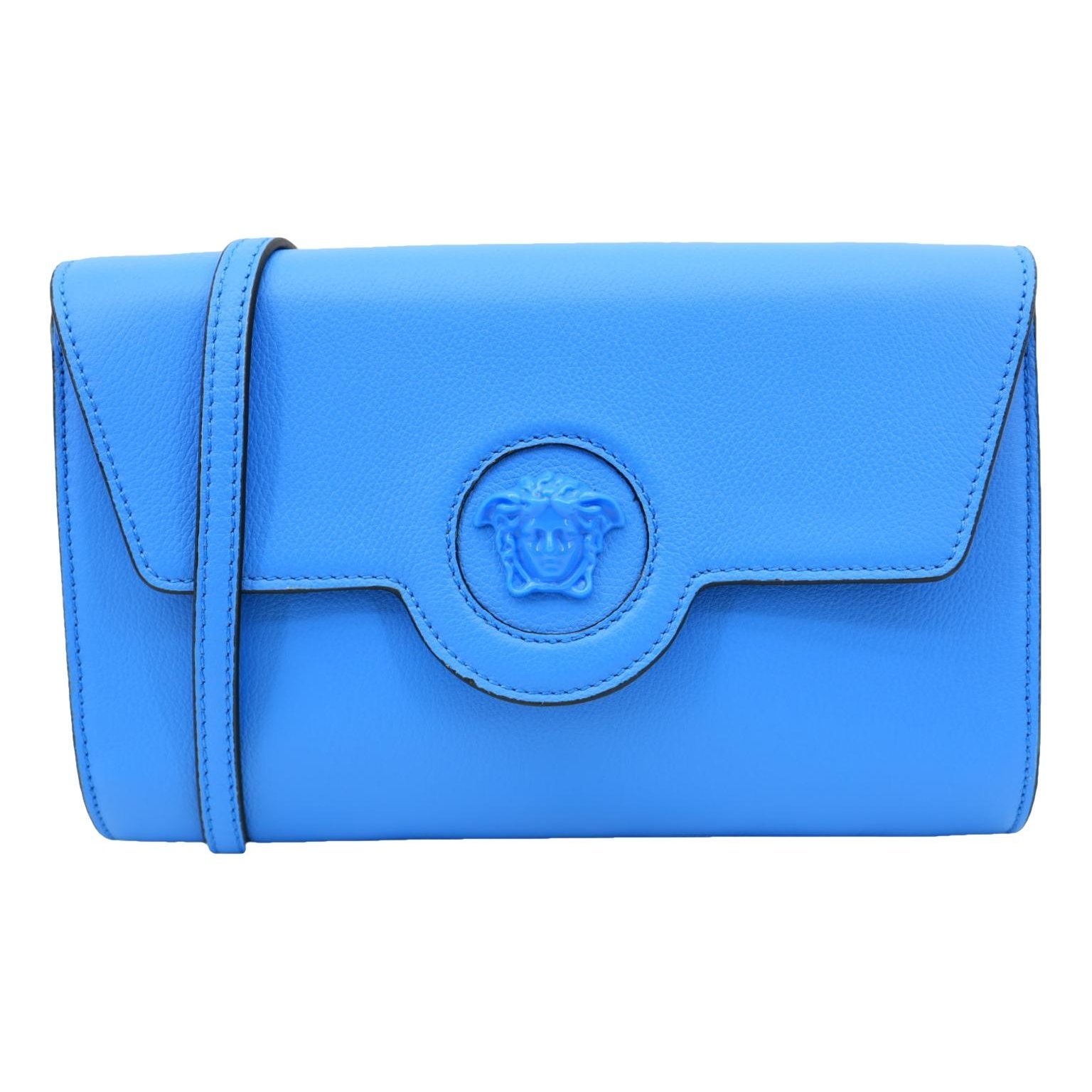 Versace La Medusa leather crossbody bag