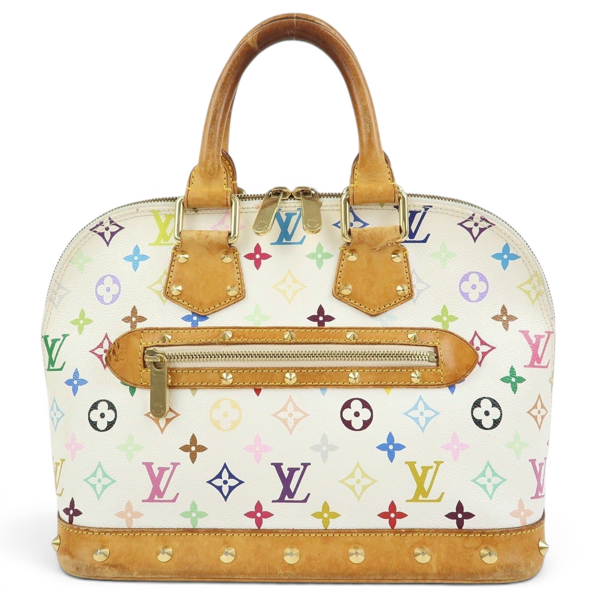 Alma leather handbag