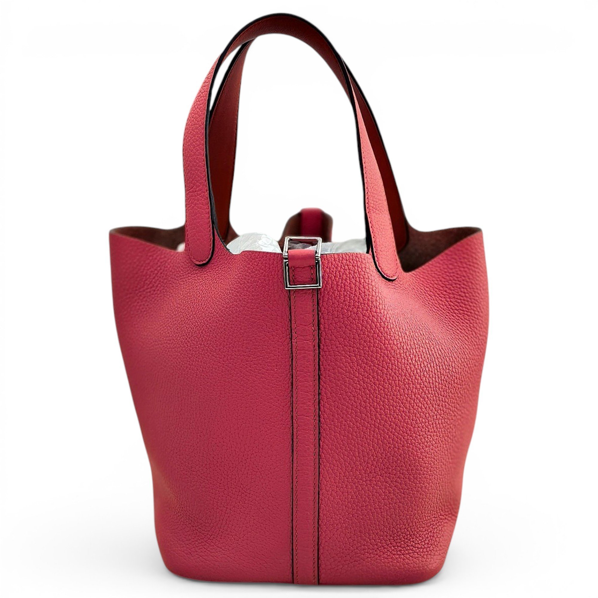 Picotin leather handbag