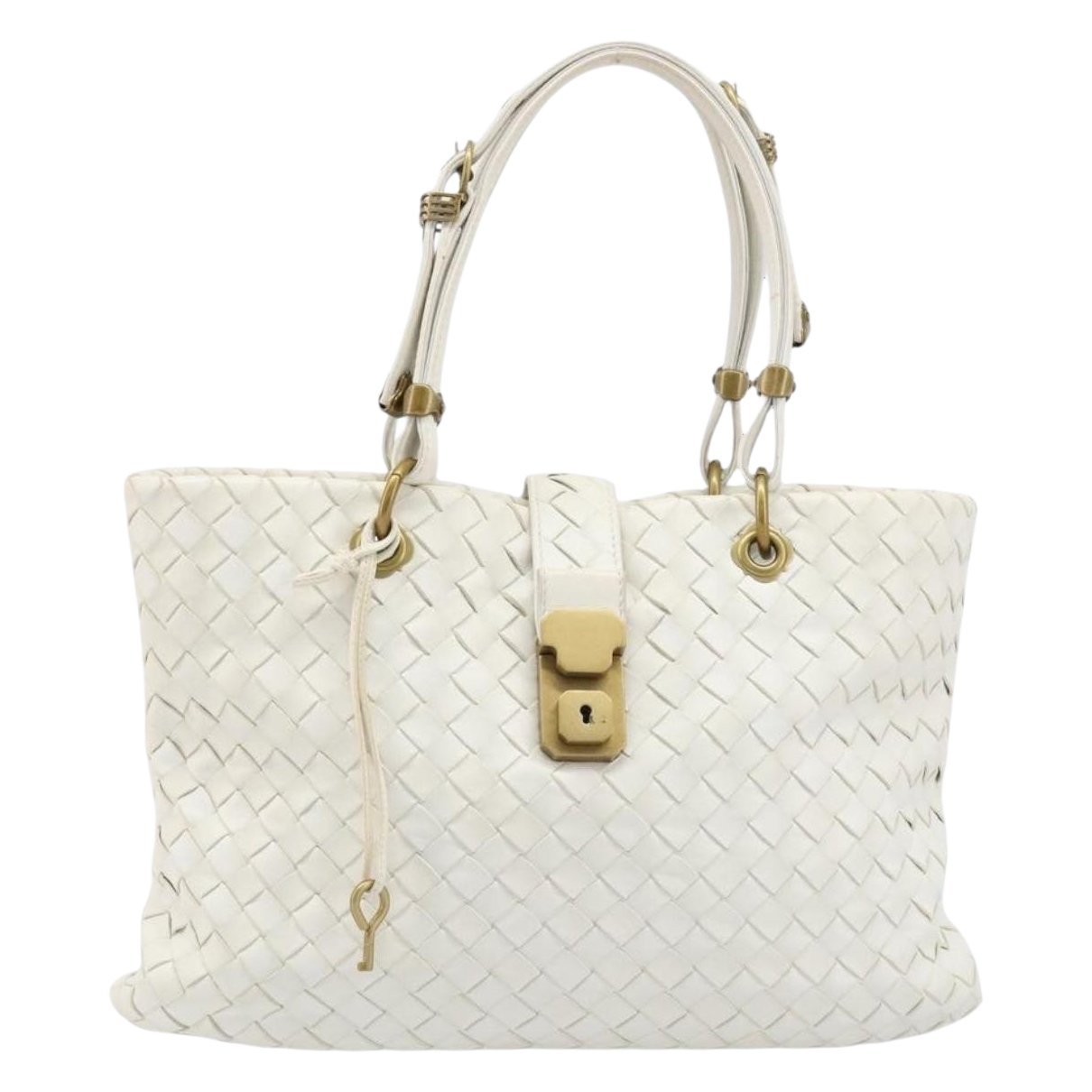 Leather tote