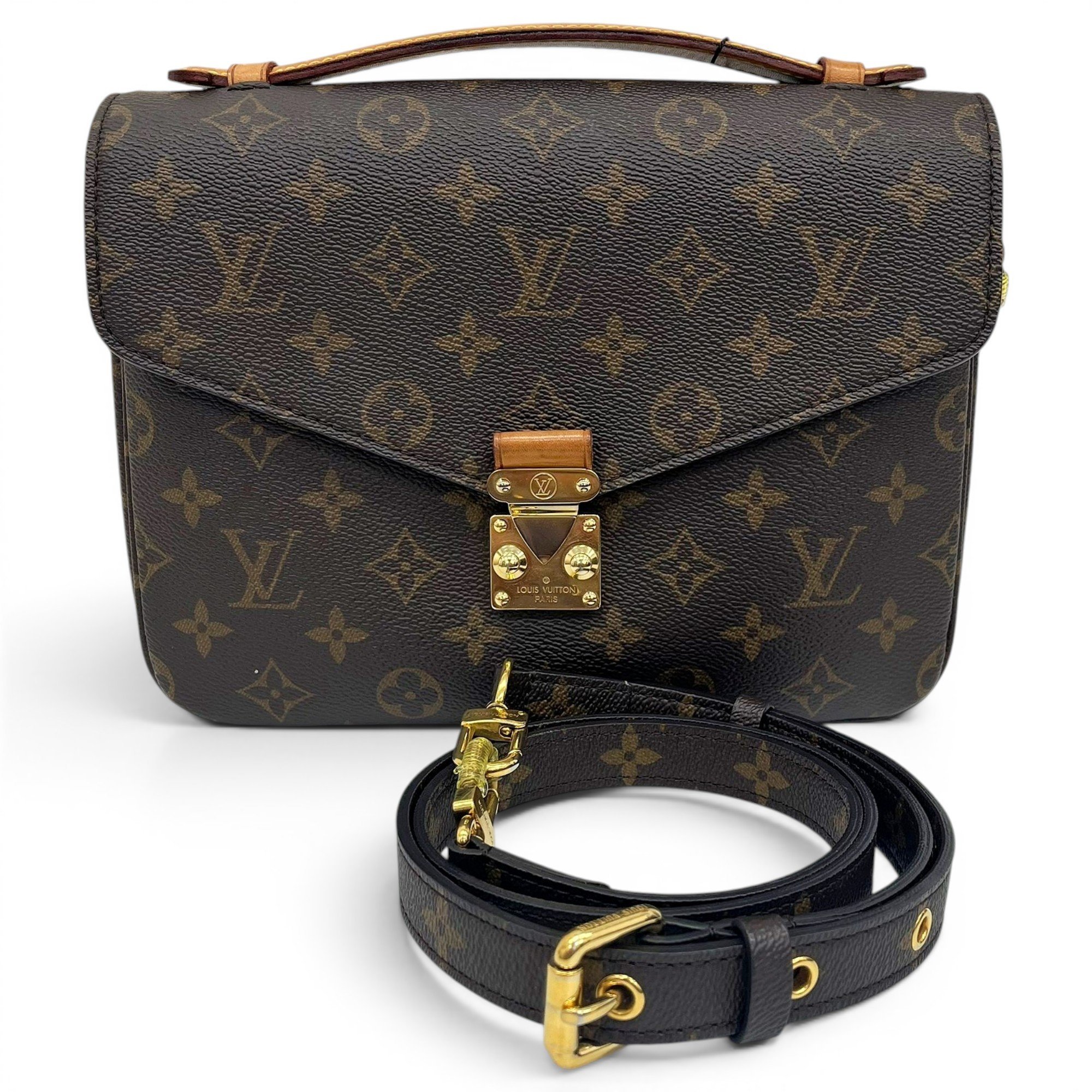 Metis leather handbag