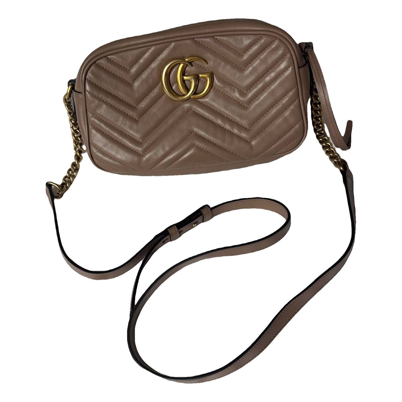 Marmont leather clutch bag