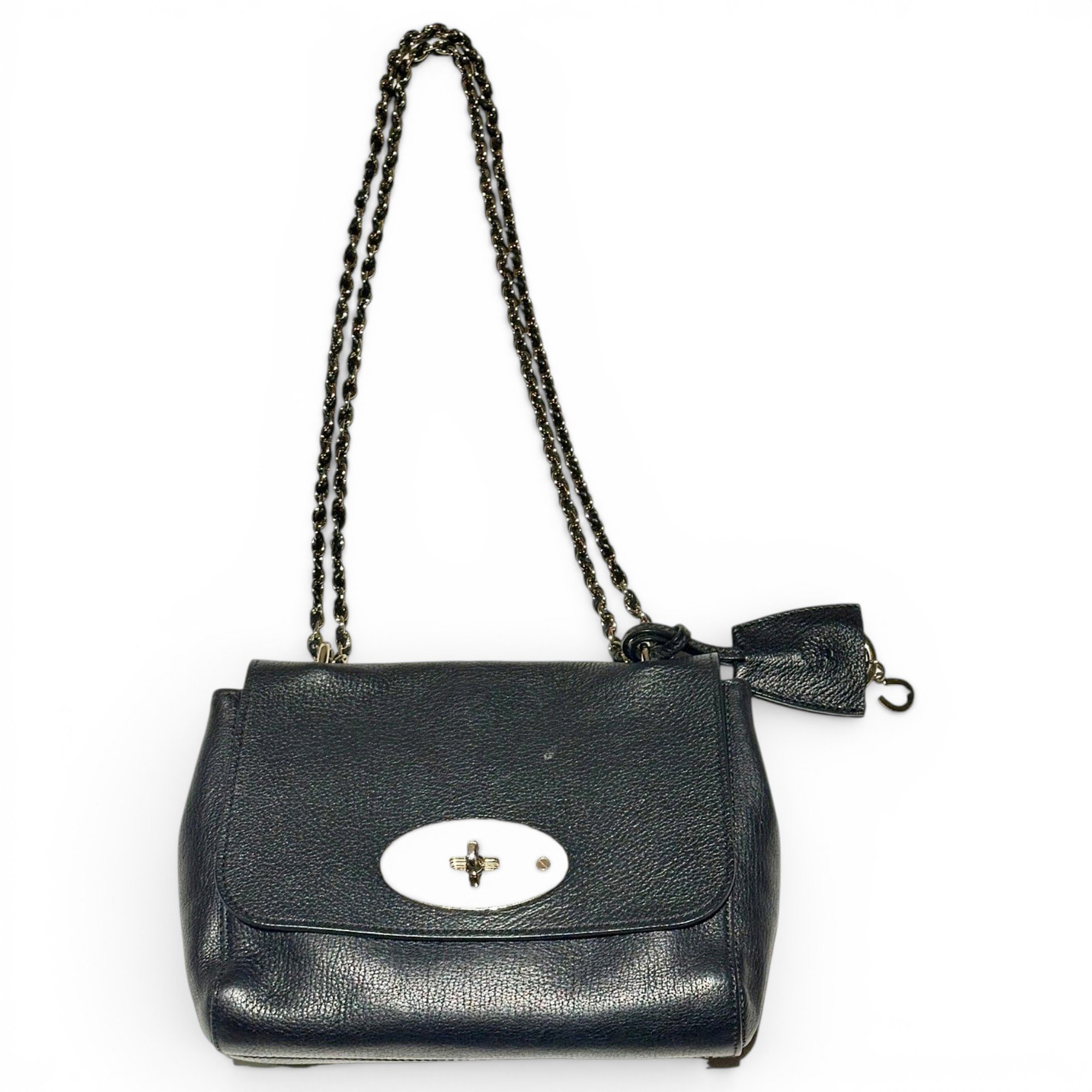 Lily leather handbag