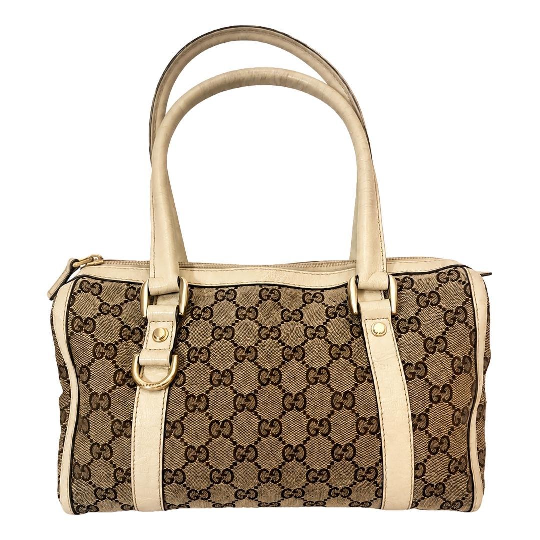 Boston cloth handbag