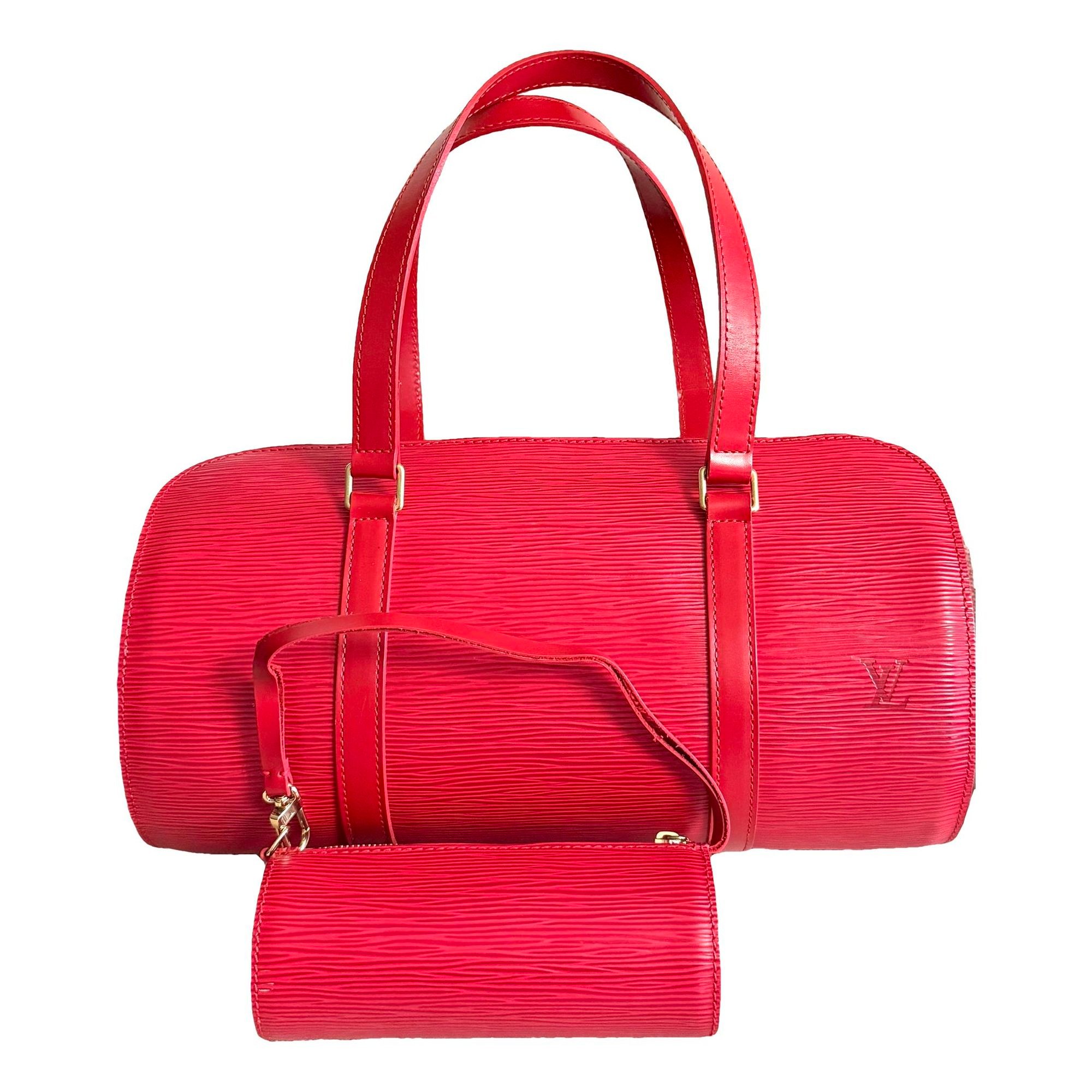 Soufflot Vintage patent leather handbag