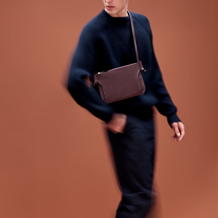 Noir Hermes Ultrapla 24 Bag