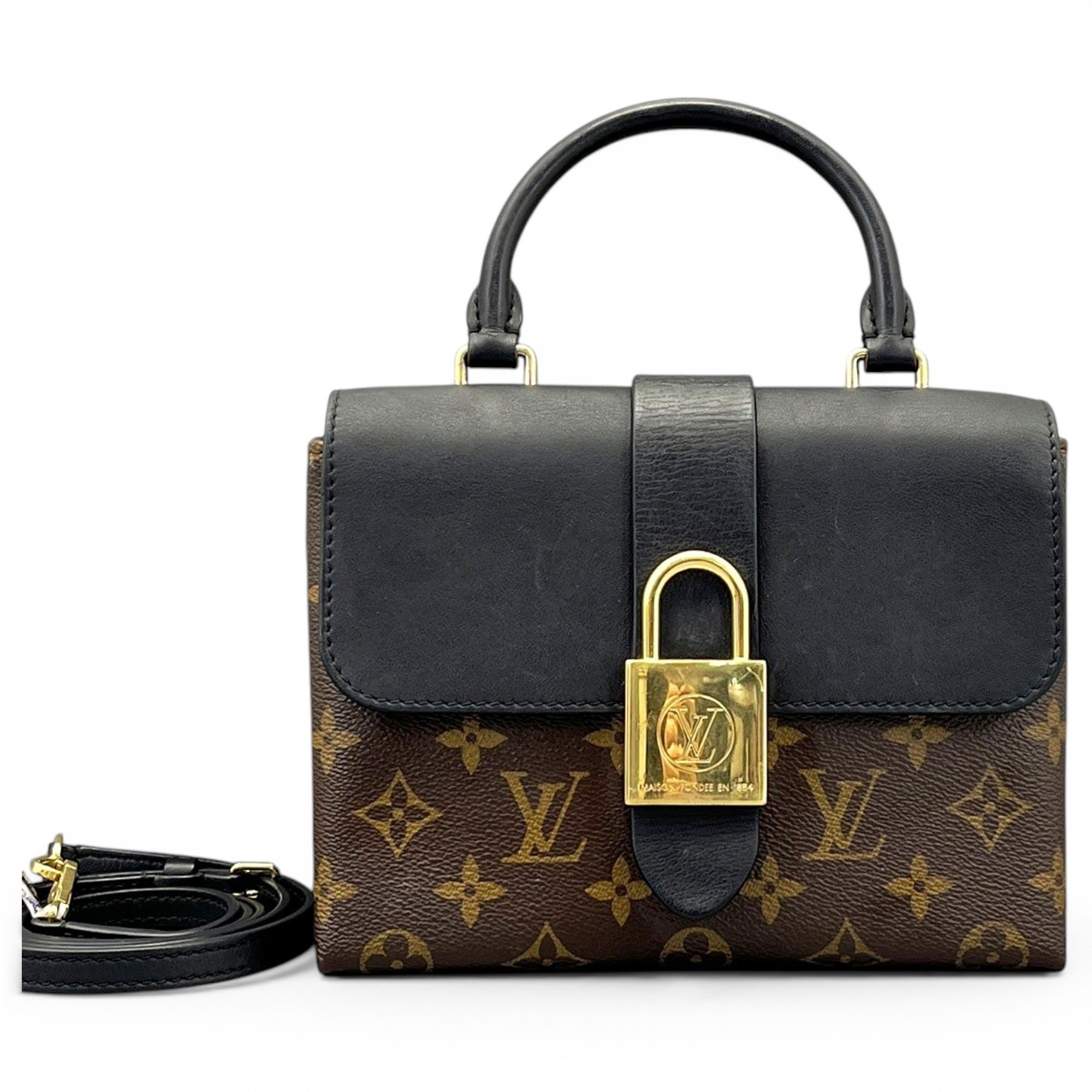 Locky BB leather handbag