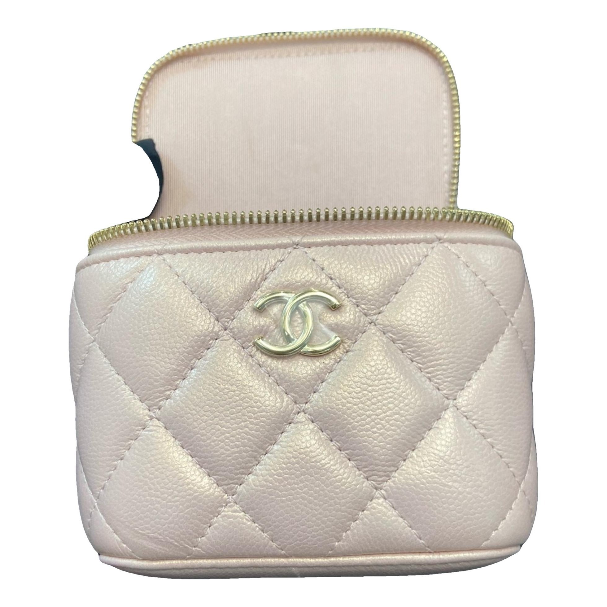 Trendy CC Vanity leather handbag