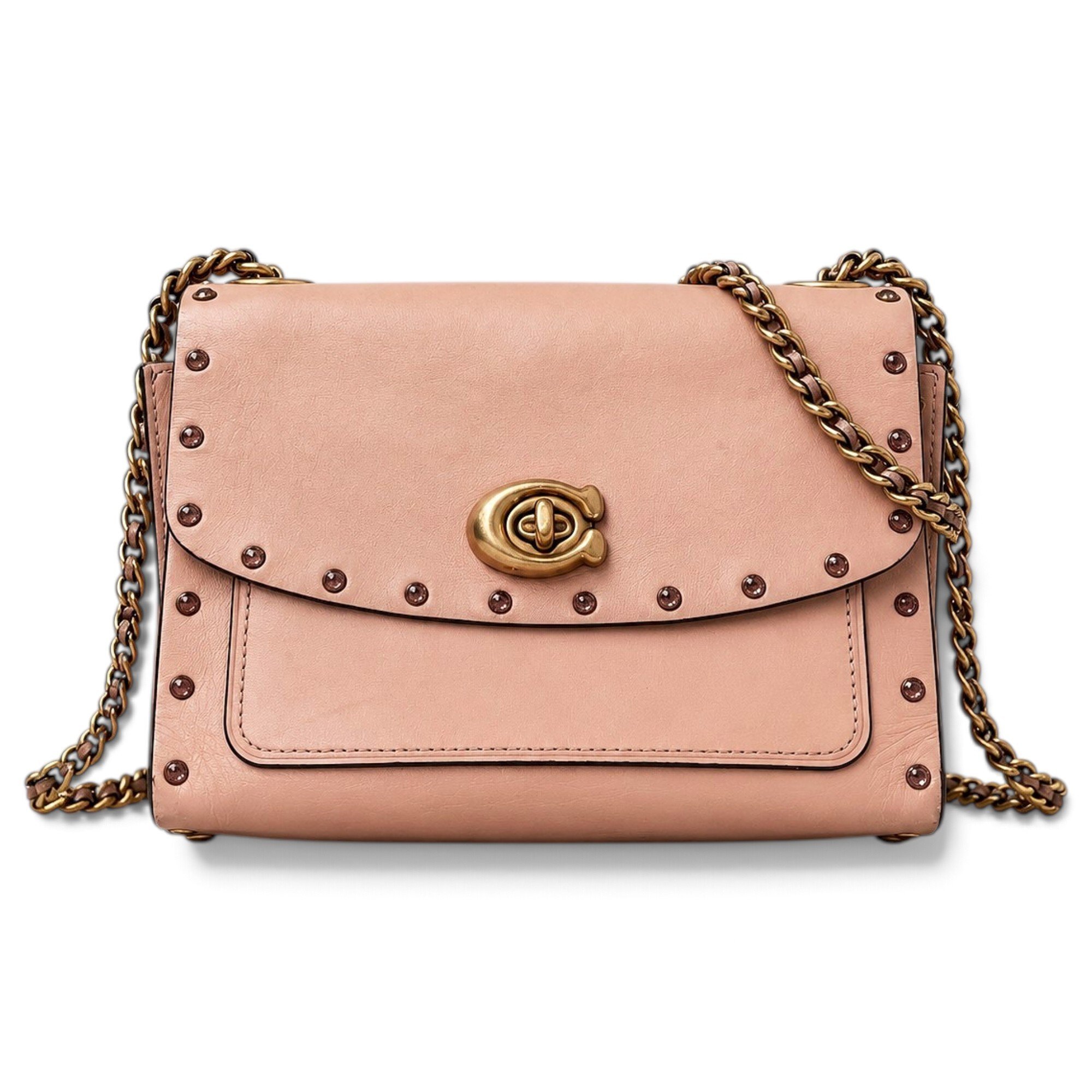 Parker leather crossbody bag