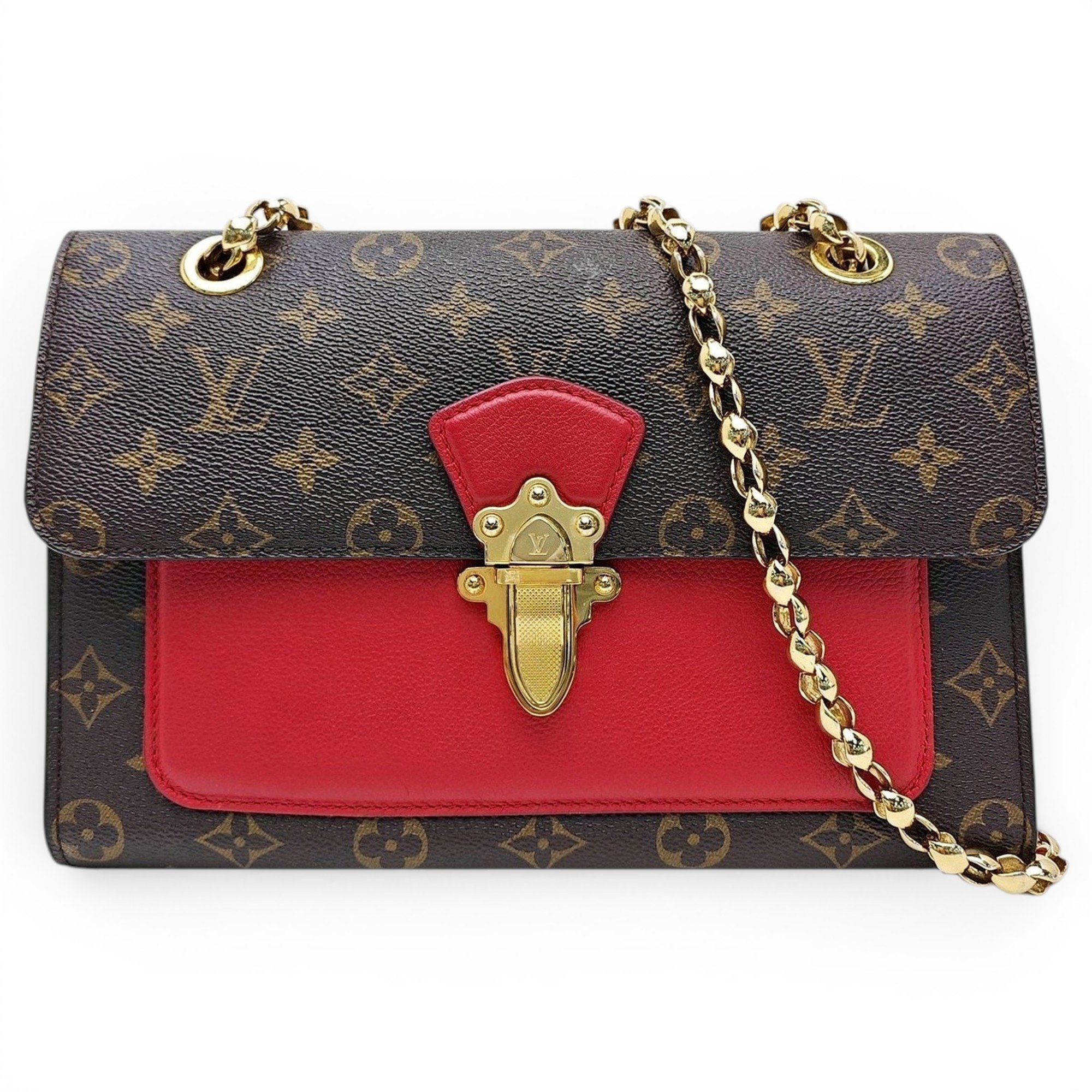 Victoire leather handbag