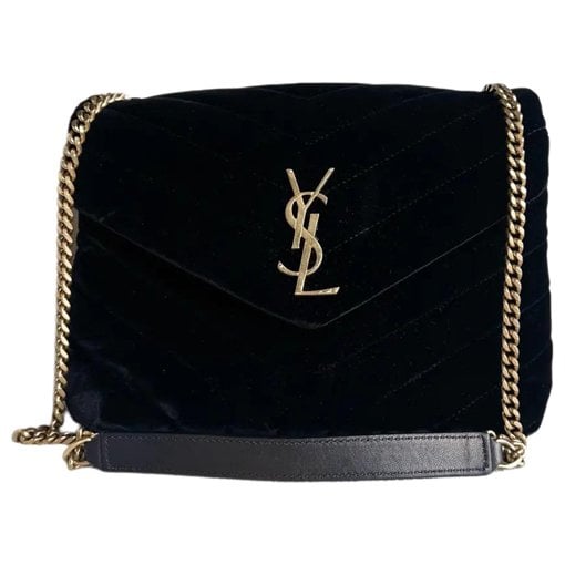 Loulou velvet handbag