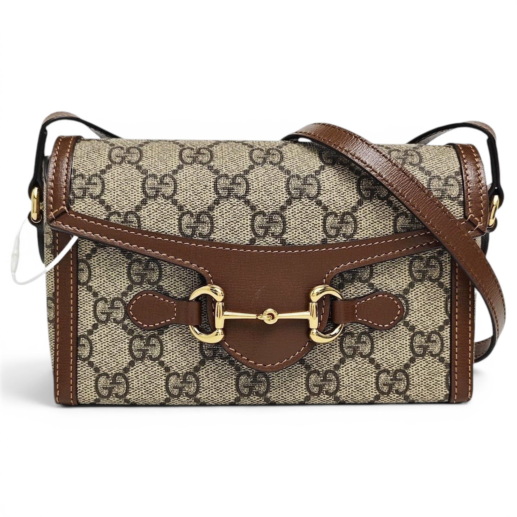 Handle Horsebit 1955 leather handbag