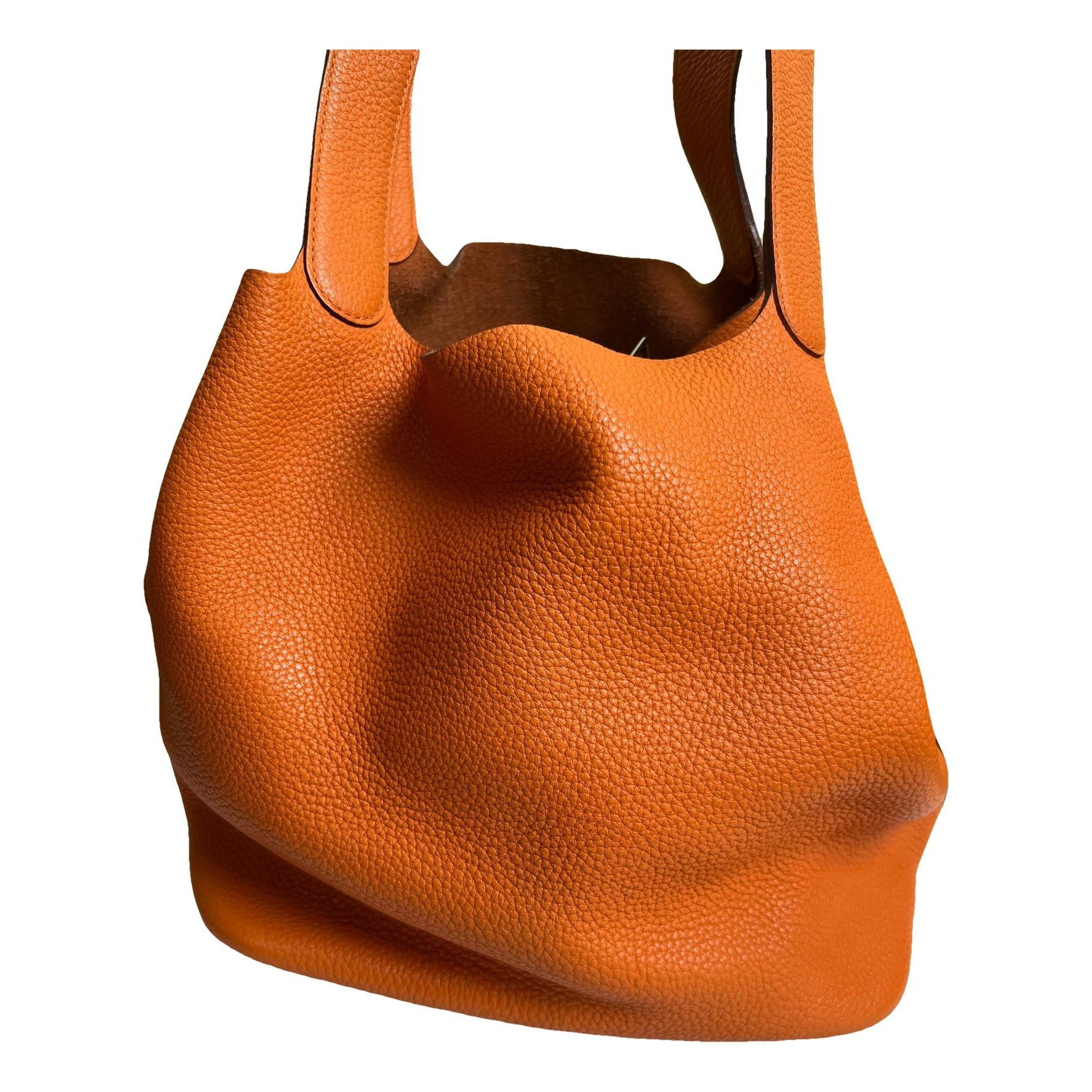 Picotin leather handbag