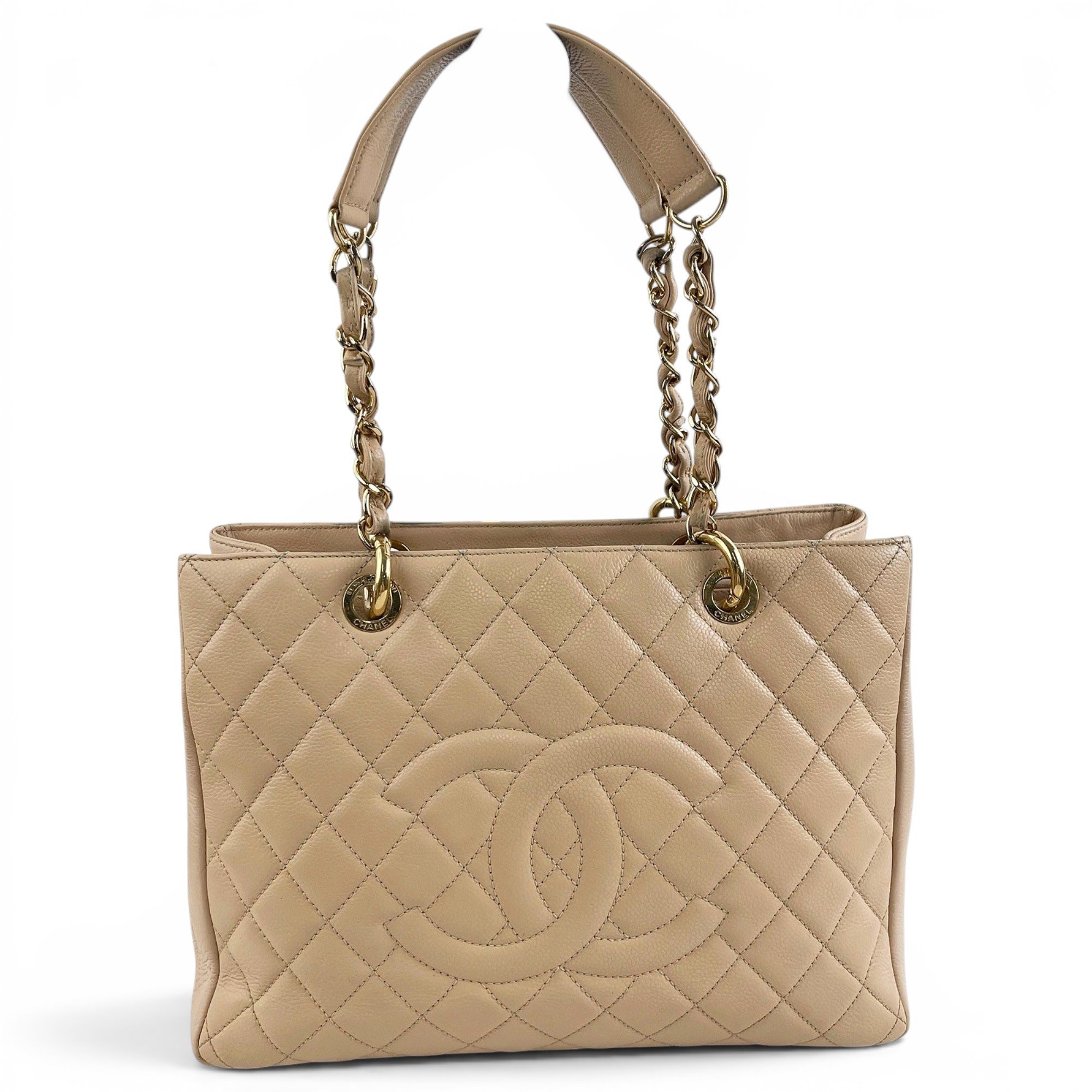 Grand shopping leather tote