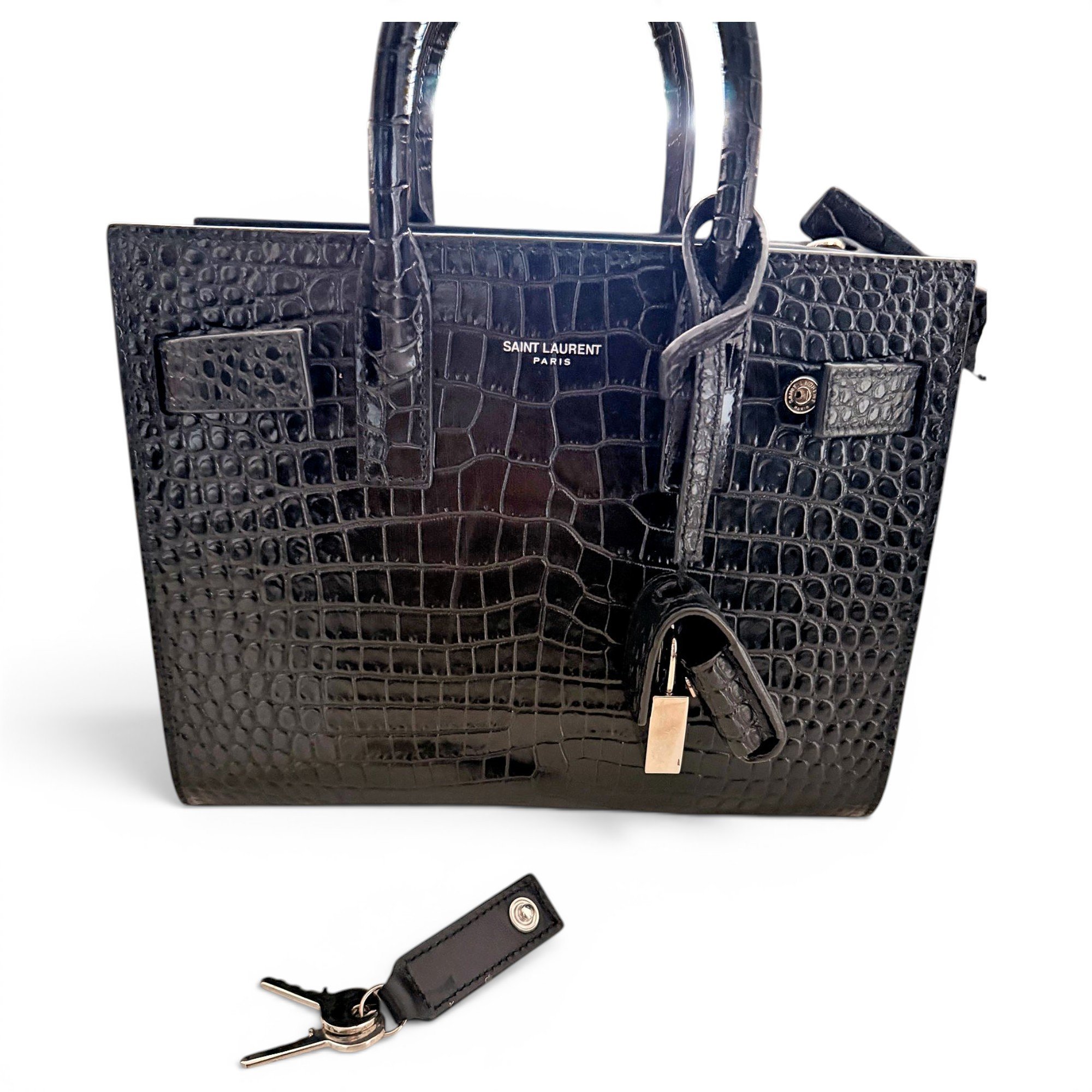 Sac de Jour leather handbag