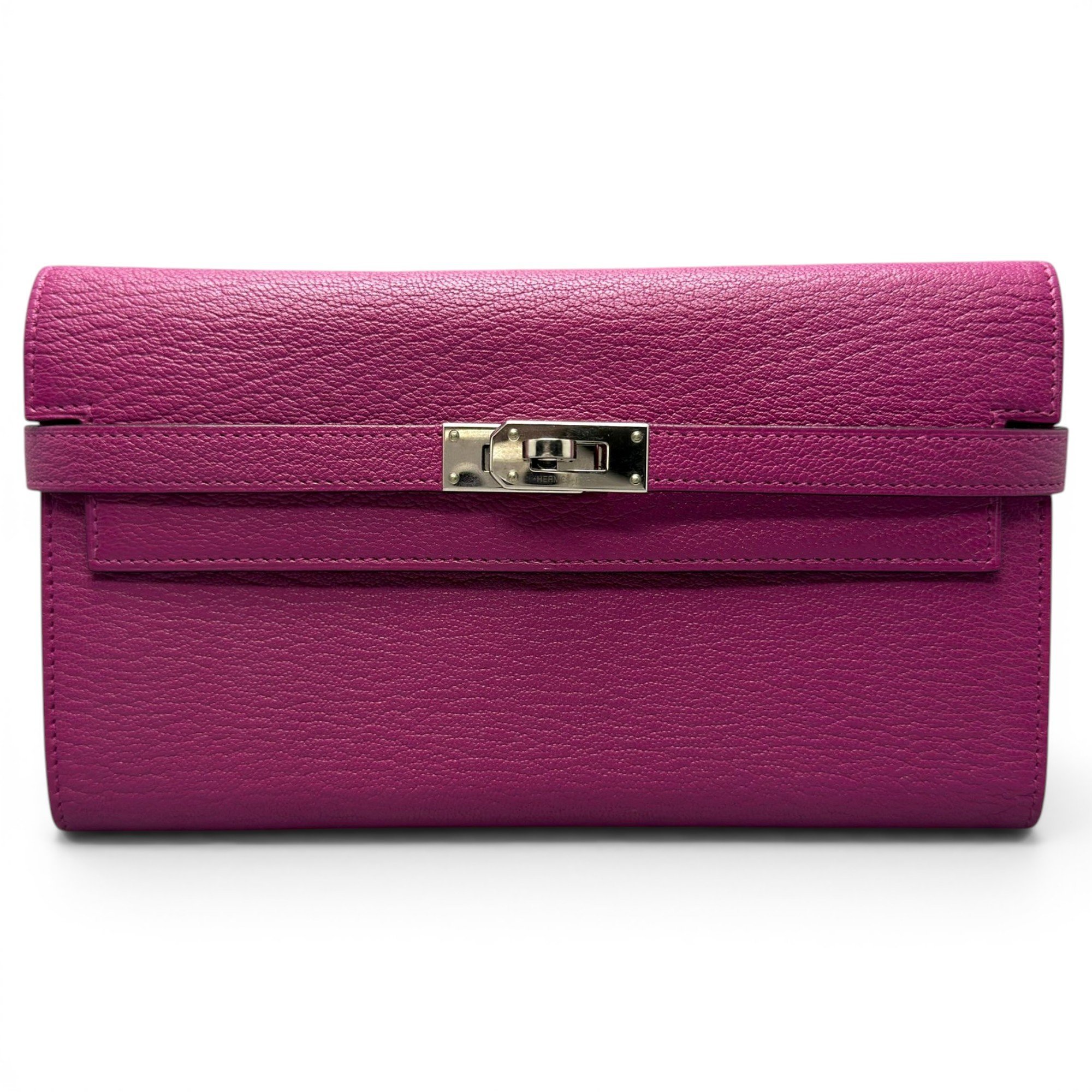Kelly to go leather clutch bag