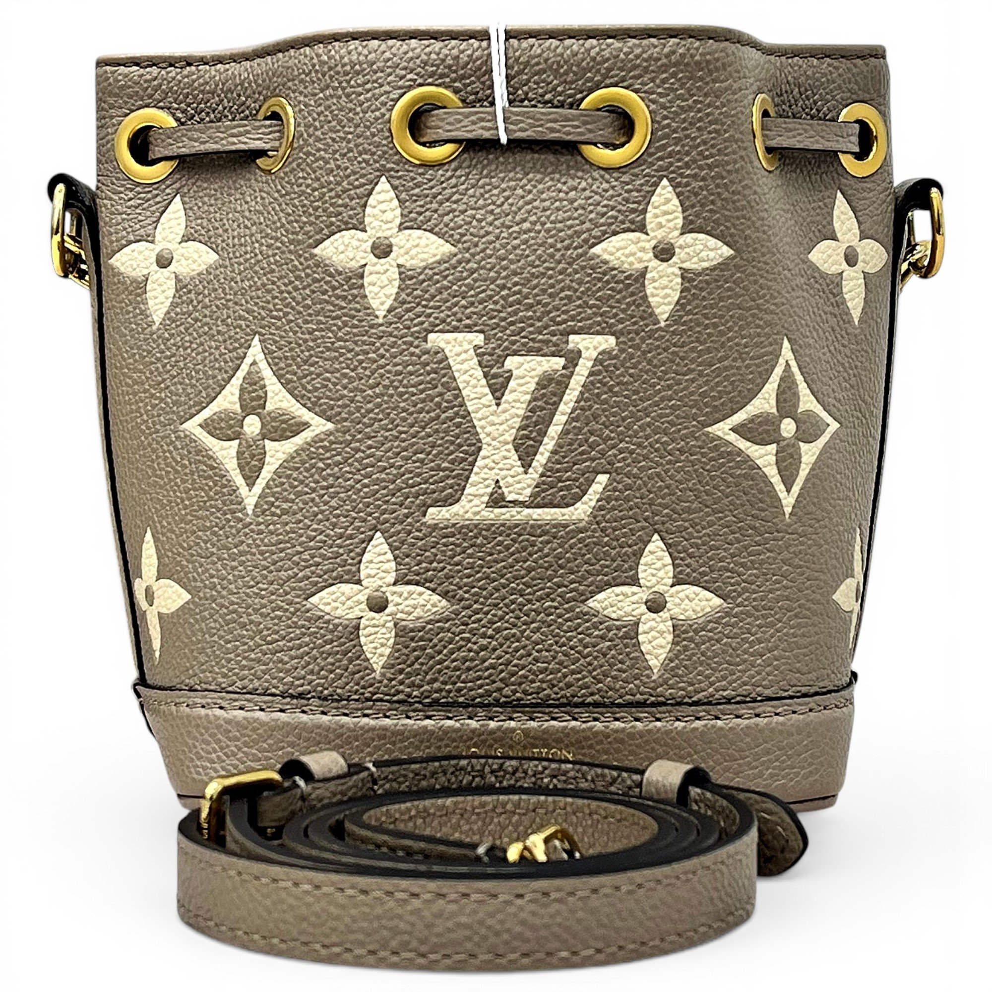 Nano Noé leather handbag