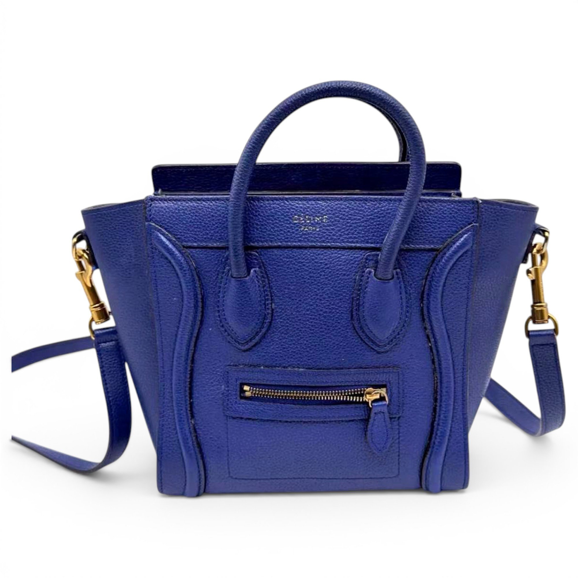 Nano Luggage leather handbag