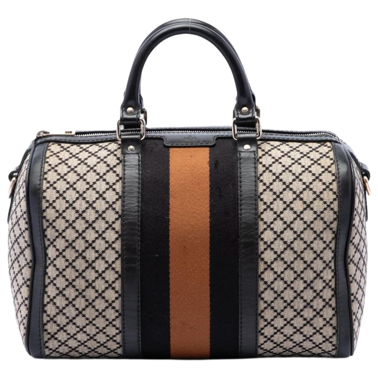 Boston cloth satchel