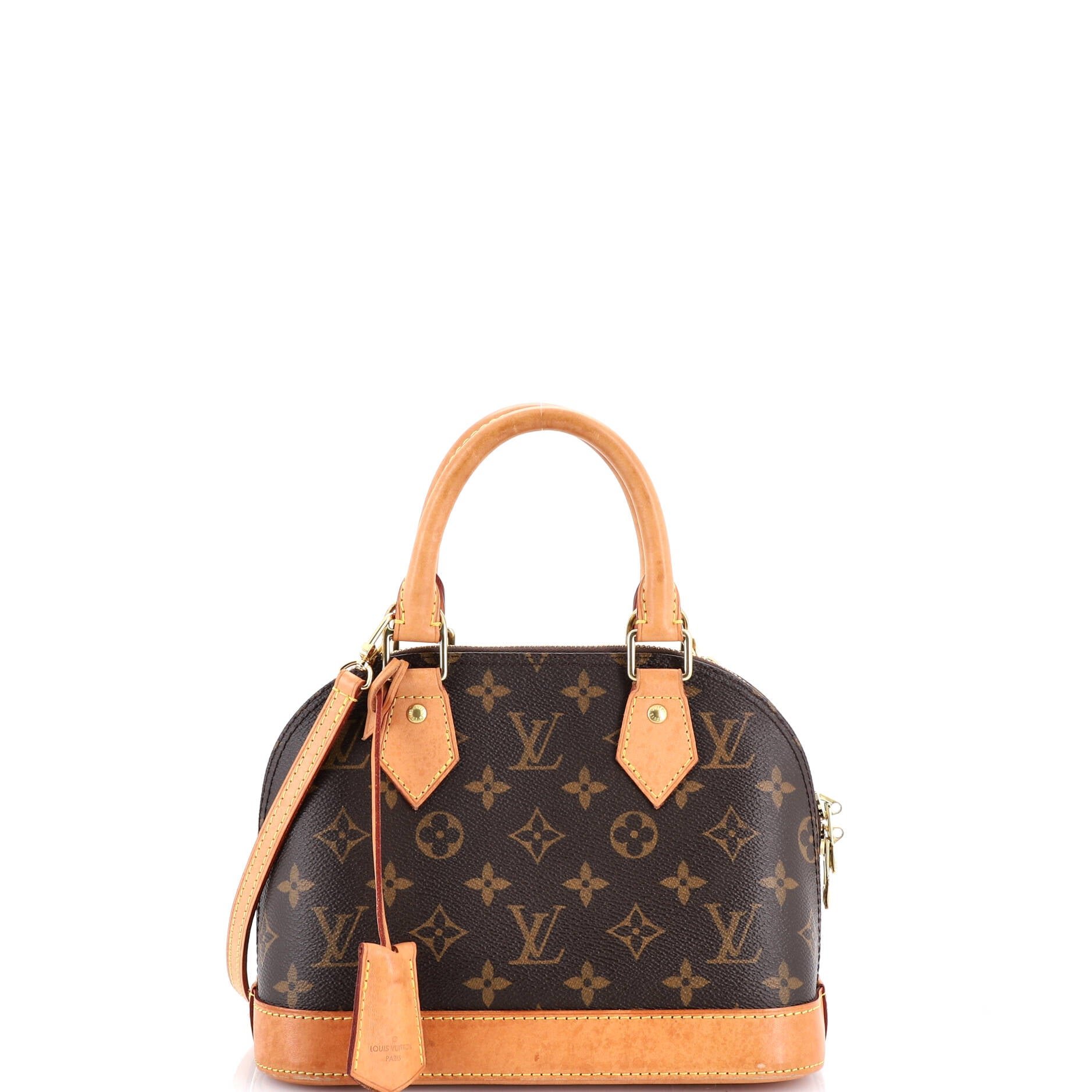 Louis Vuitton Alma Handbag Monogram Canvas BB