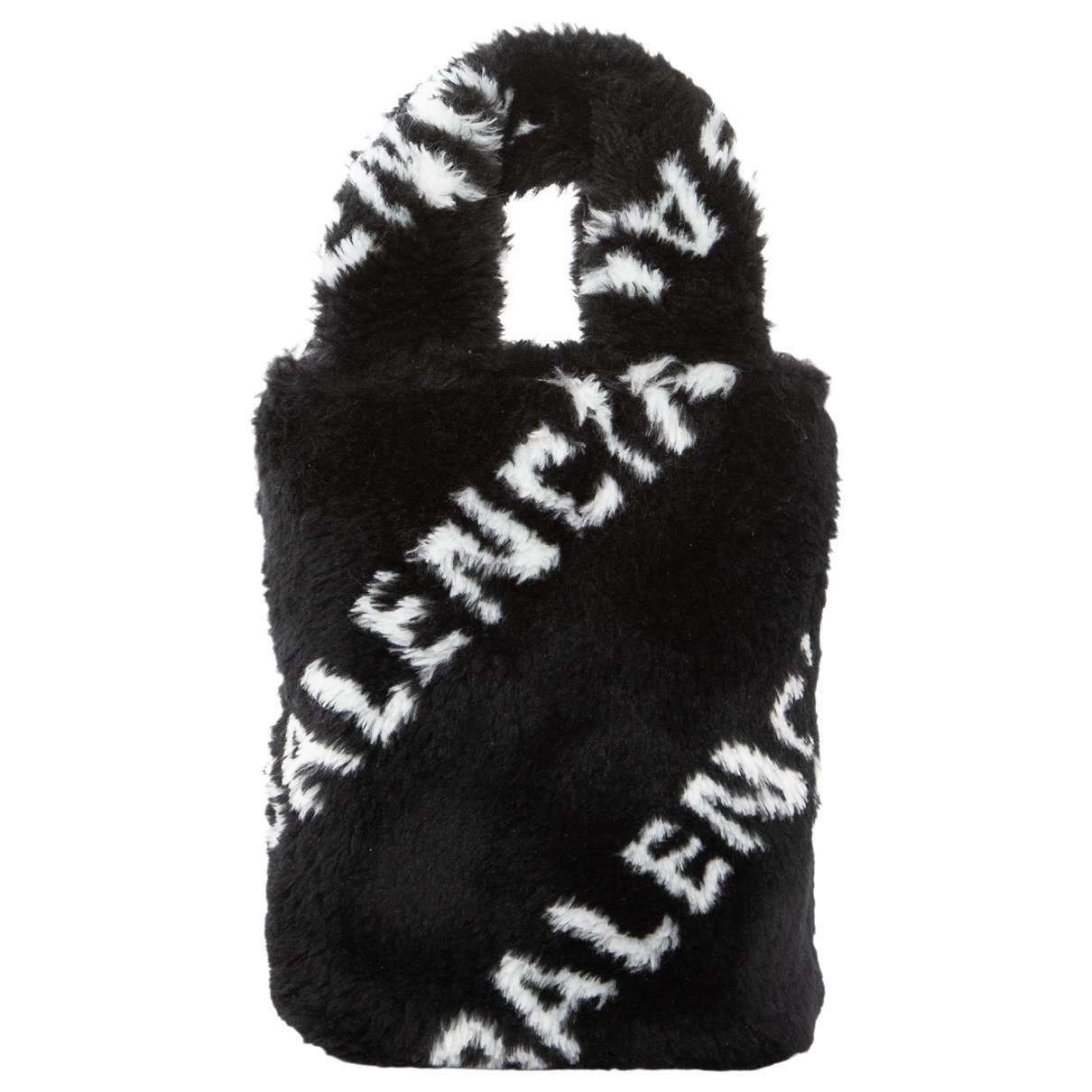 Faux fur handbag