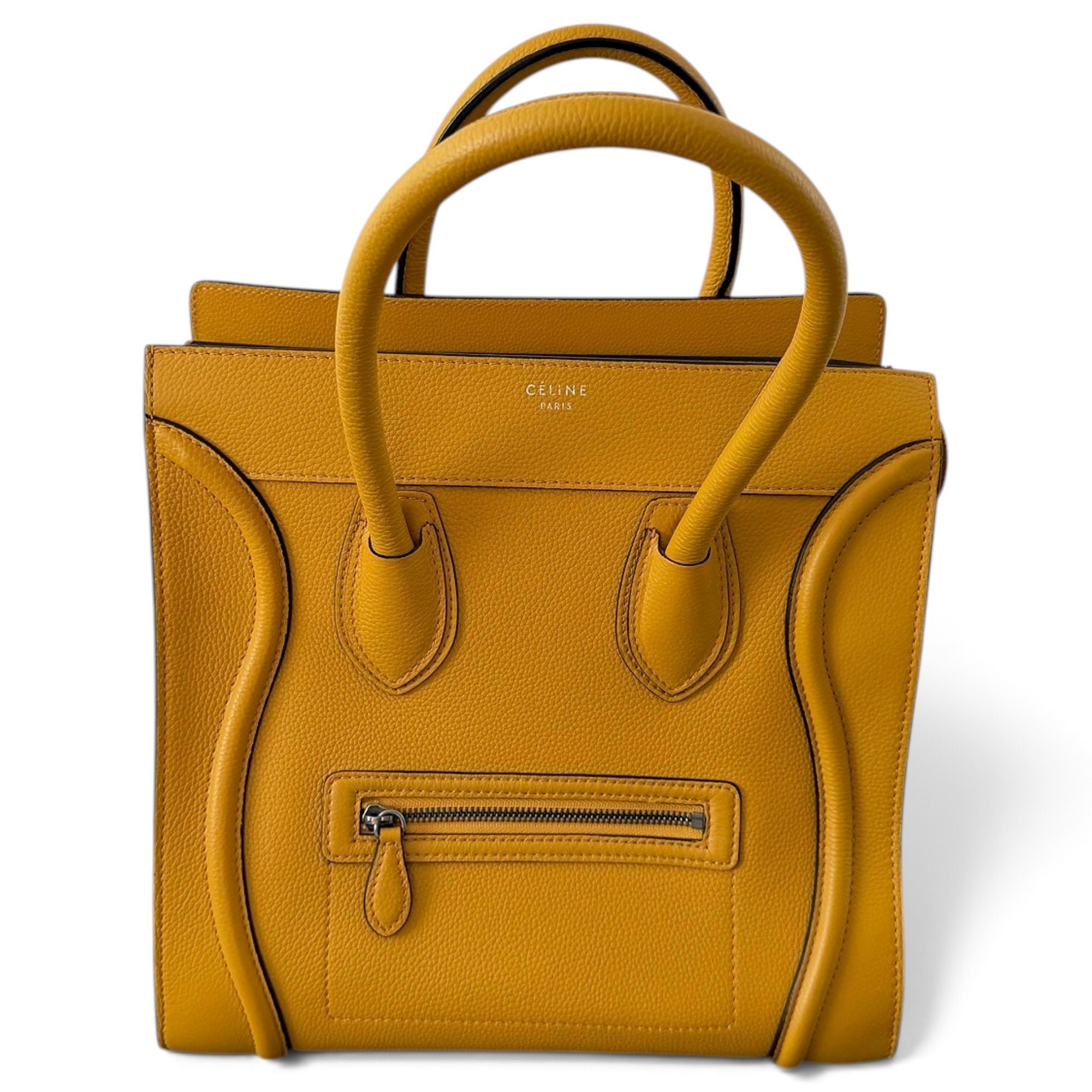 Luggage leather handbag