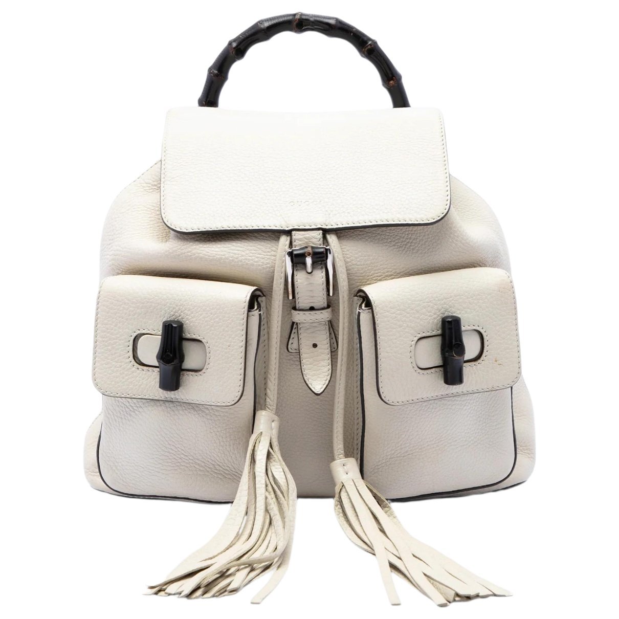 Bamboo leather handbag