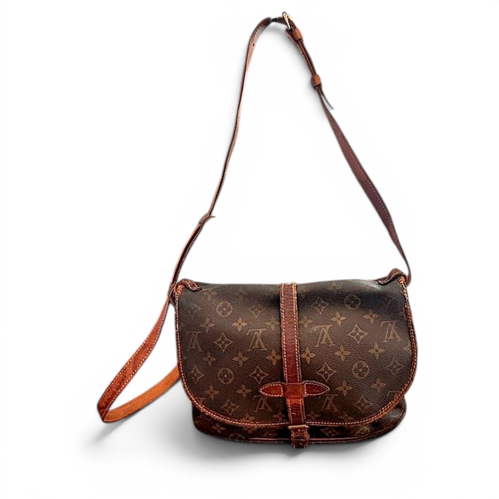 Leather crossbody bag