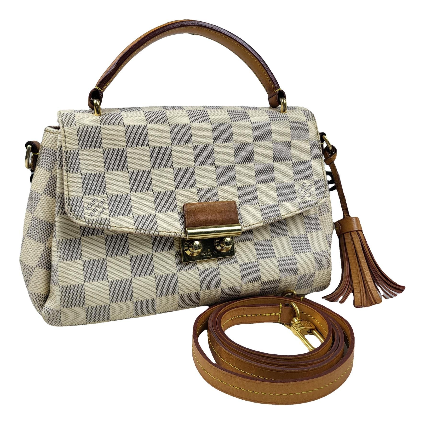 Croisette leather handbag