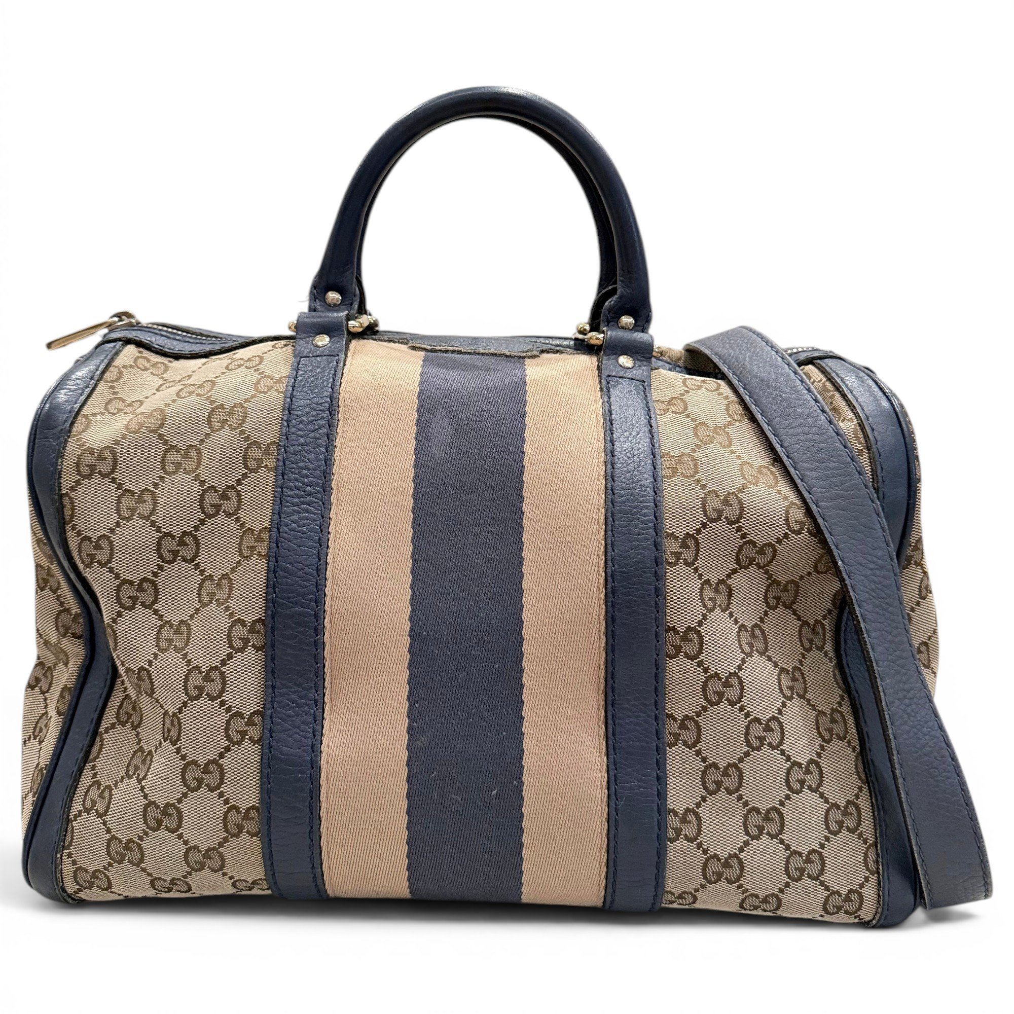 Boston cloth handbag