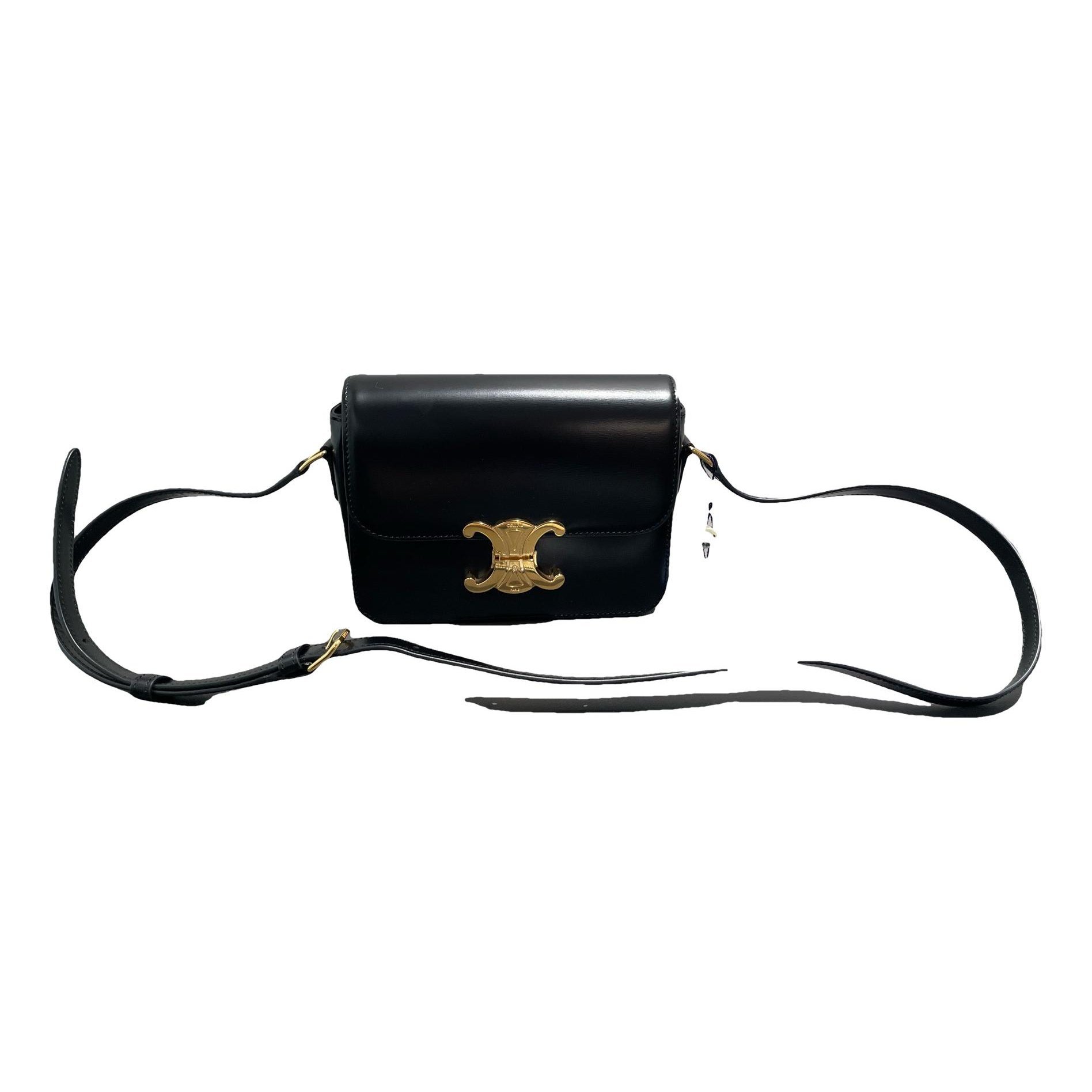 Celine Triomphe leather handbag