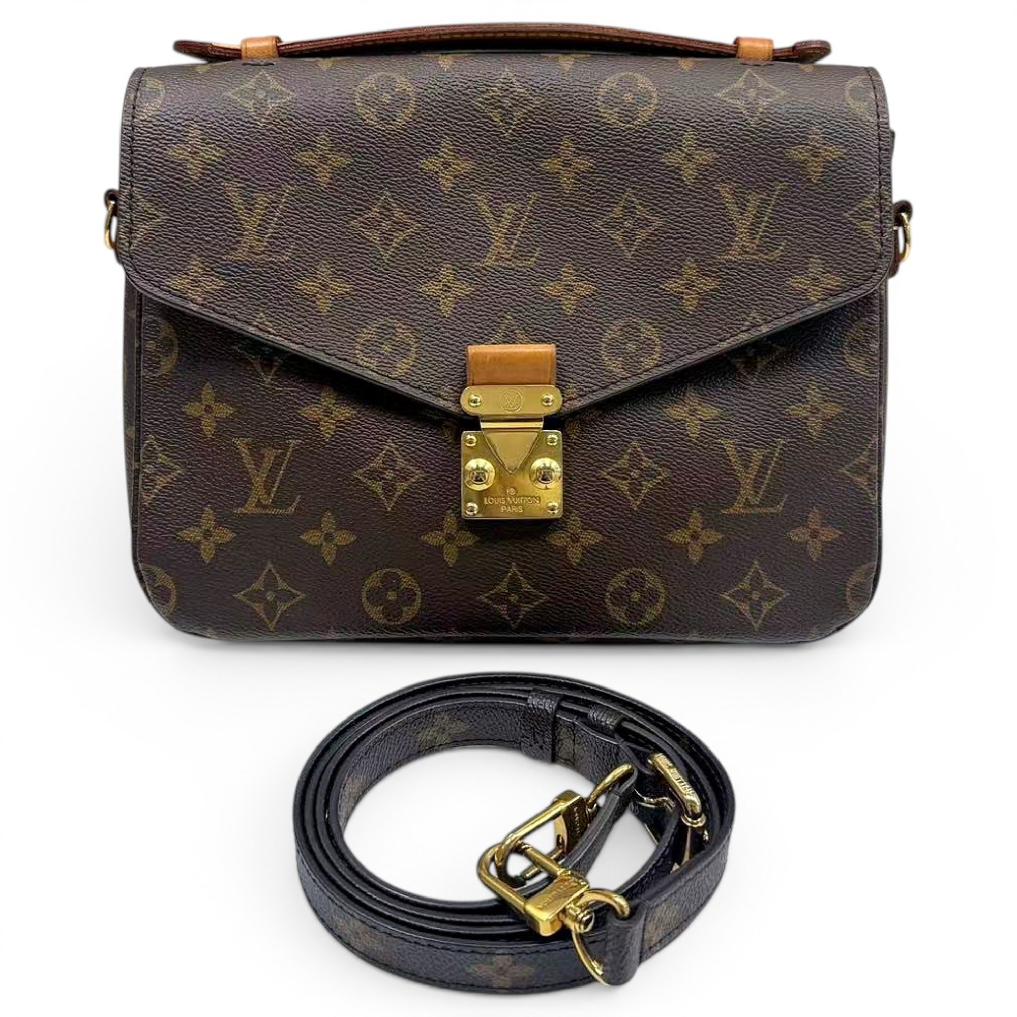 Metis leather crossbody bag