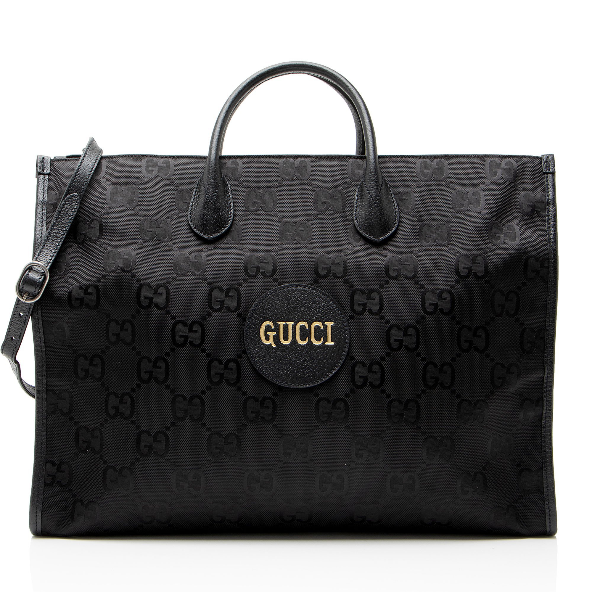 Leather tote
