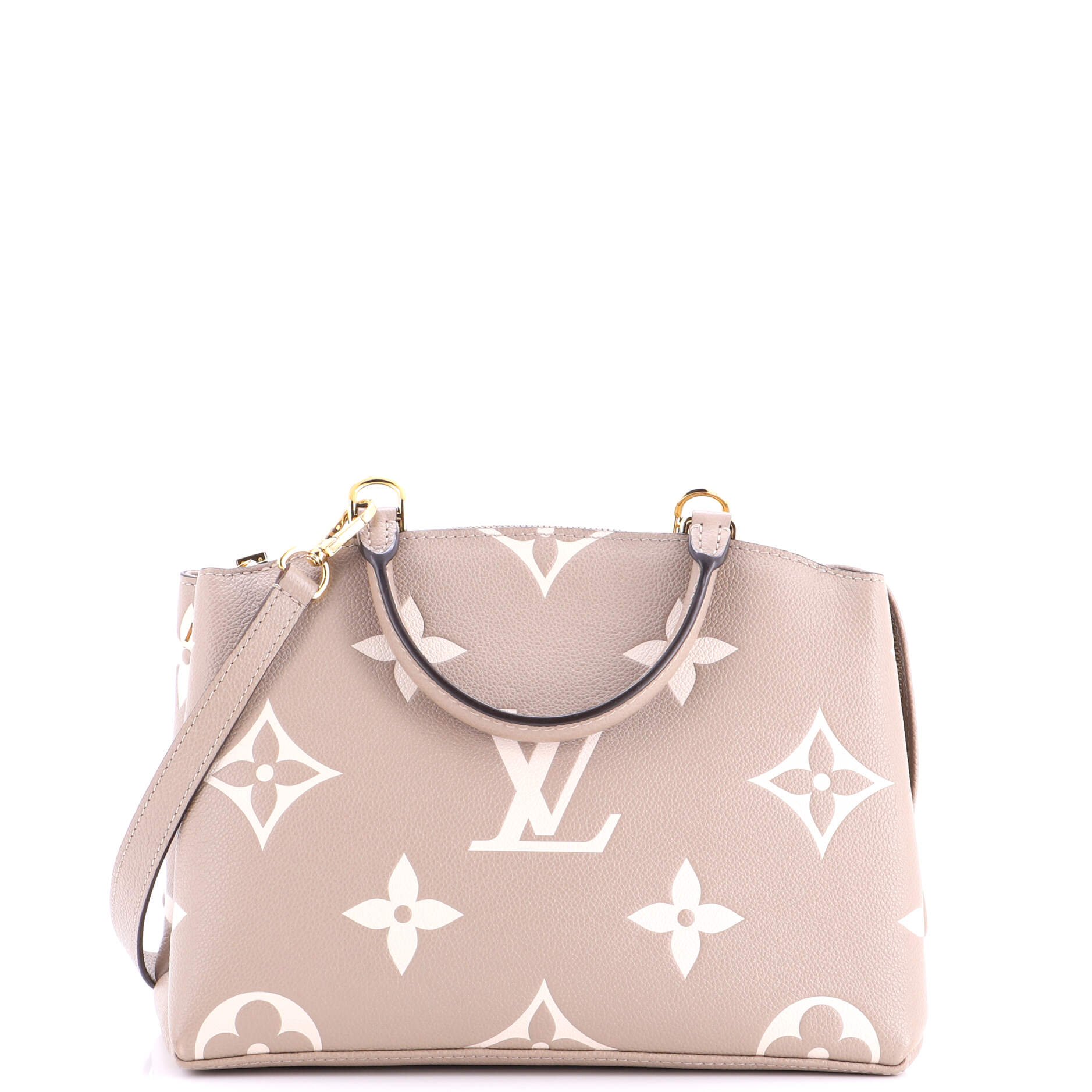 Petit Palais Handbag Bicolor Monogram Empreinte Giant