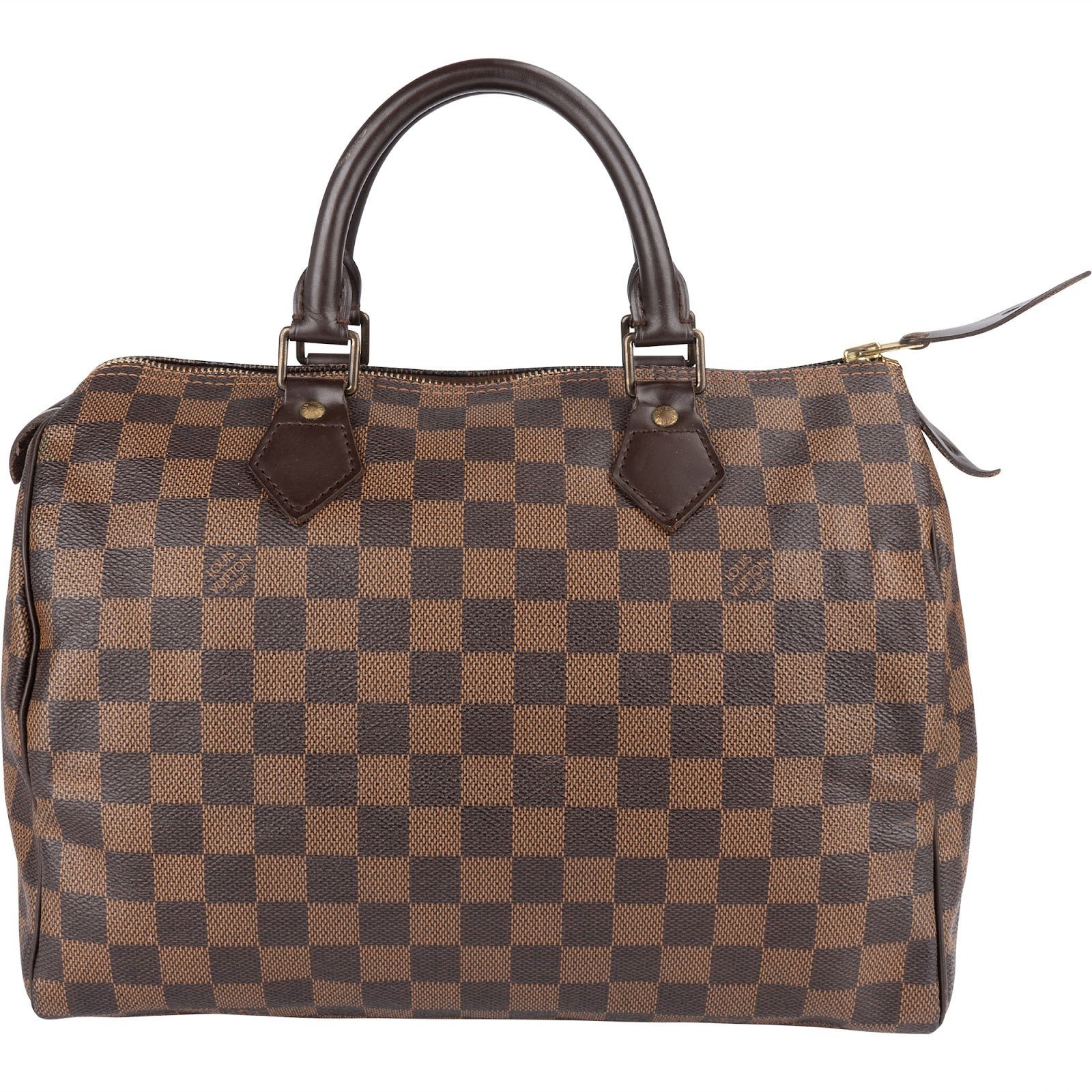 Speedy leather handbag