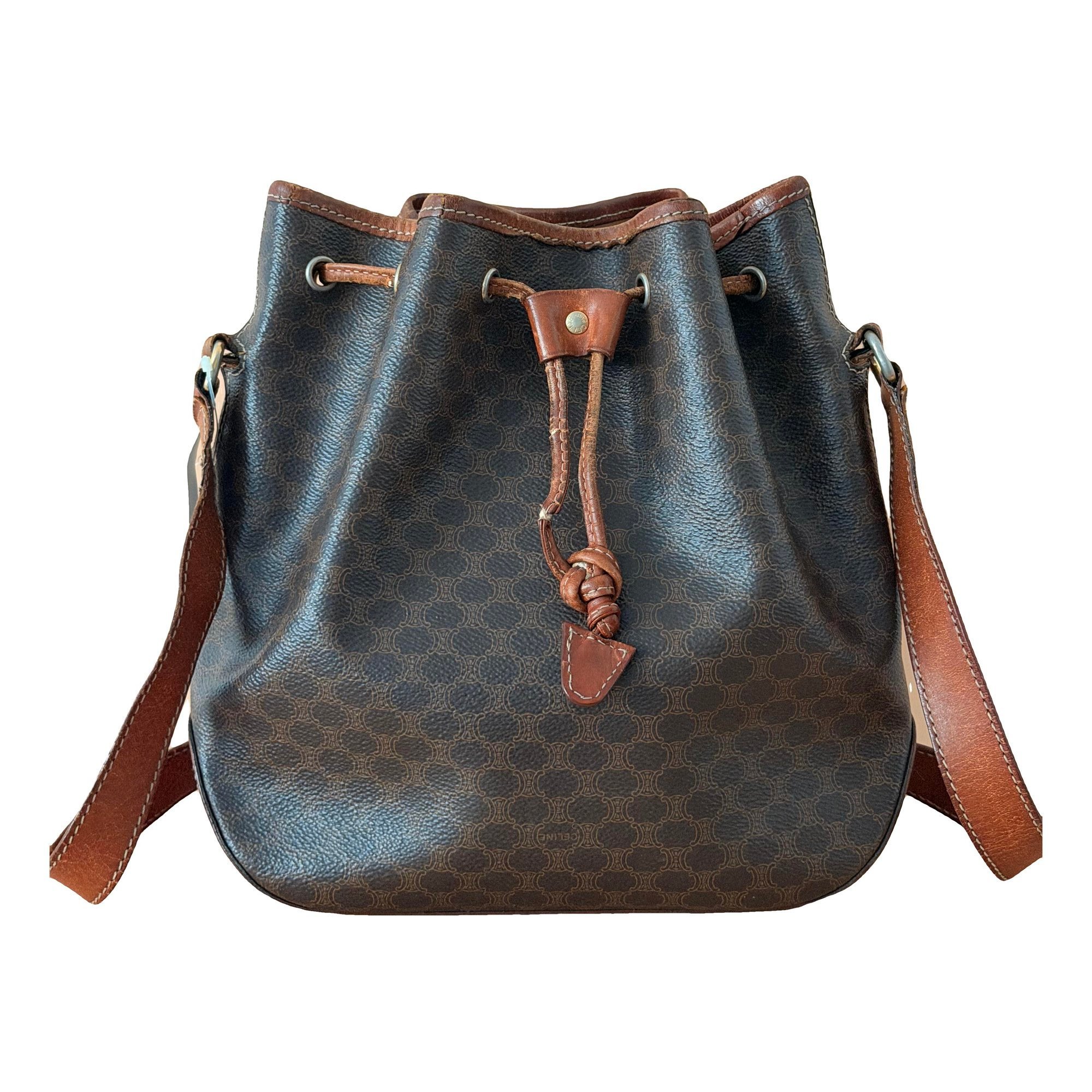 SAC SEAU leather handbag