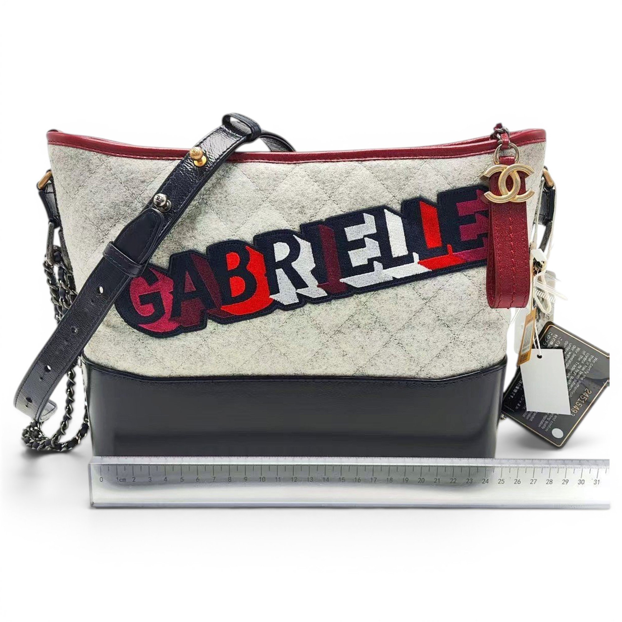 Gabrielle tweed crossbody bag