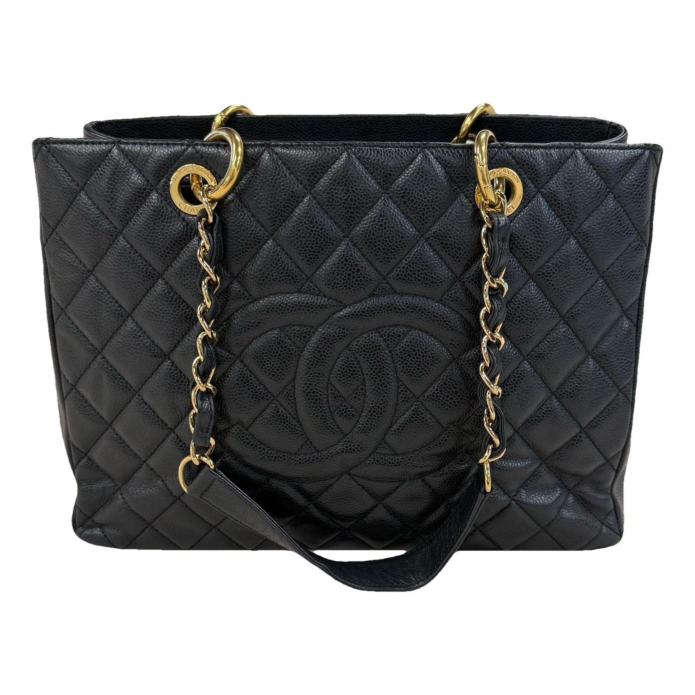 Grand shopping leather handbag