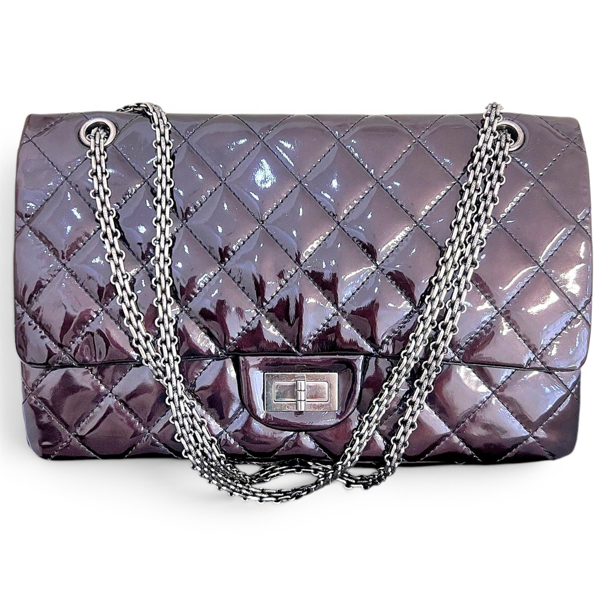 2.55 patent leather crossbody bag