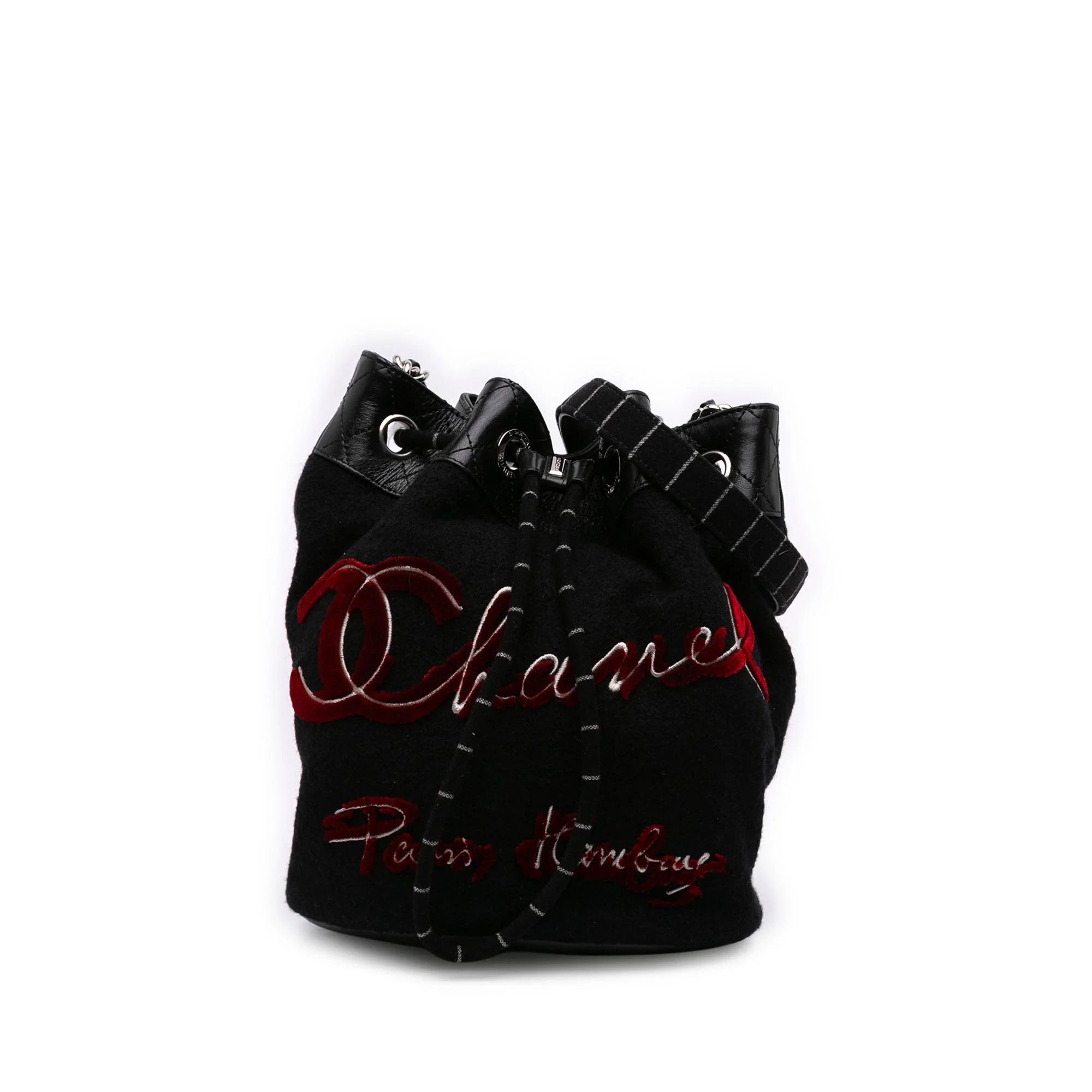 Paris-Biarritz wool handbag
