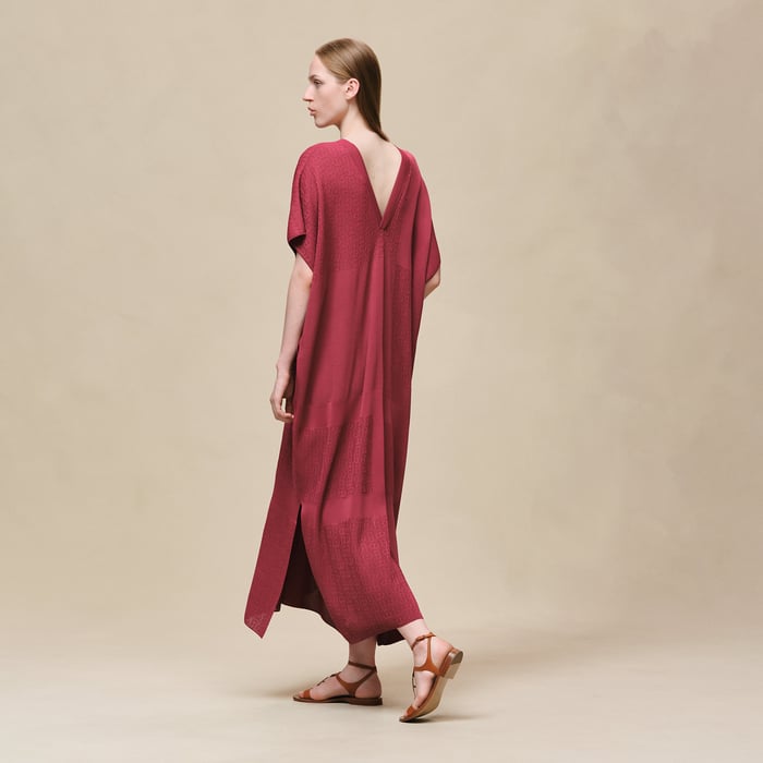 "Chaine d'Ancre" Long Caftan Dress