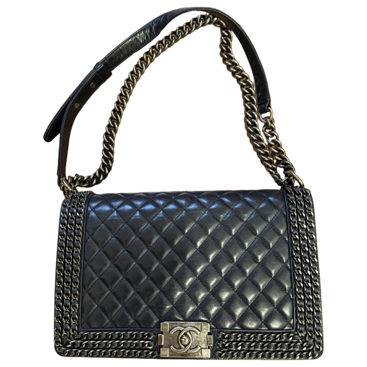 Boy leather handbag