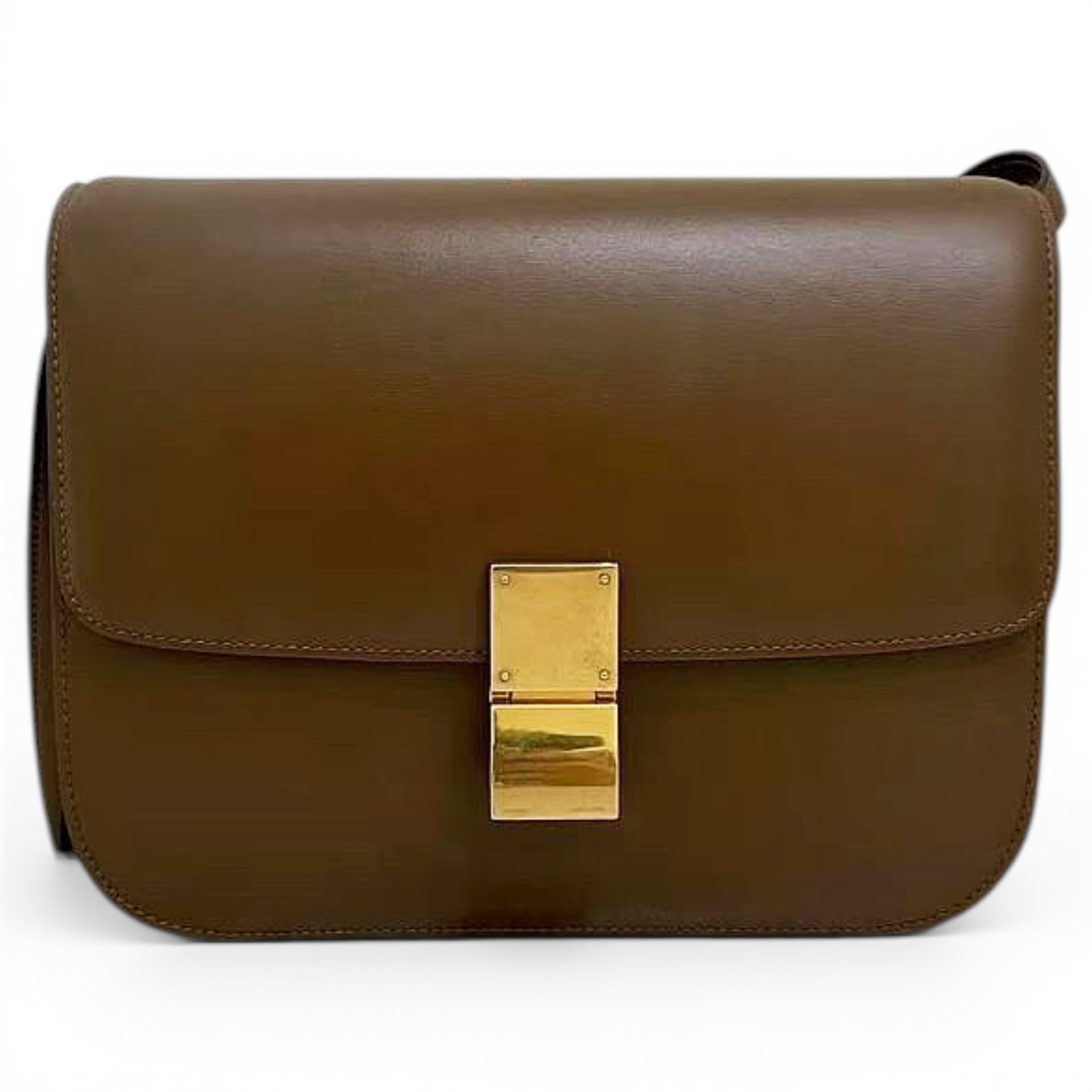 Classic leather handbag
