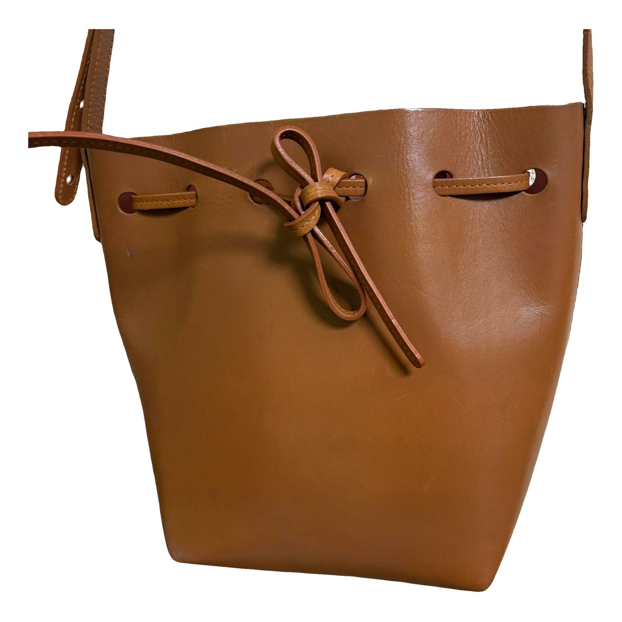 Mansur Gavriel Bucket leather crossbody bag