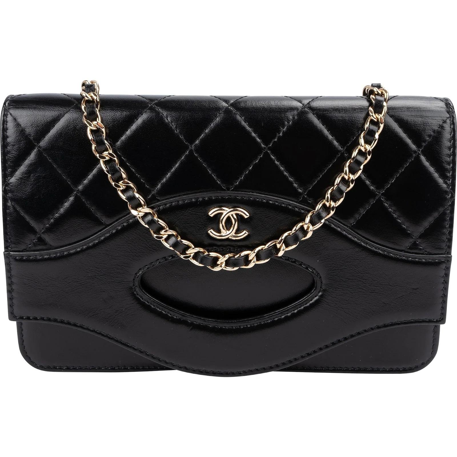 Wallet On Chain Timeless/Classique leather crossbody bag