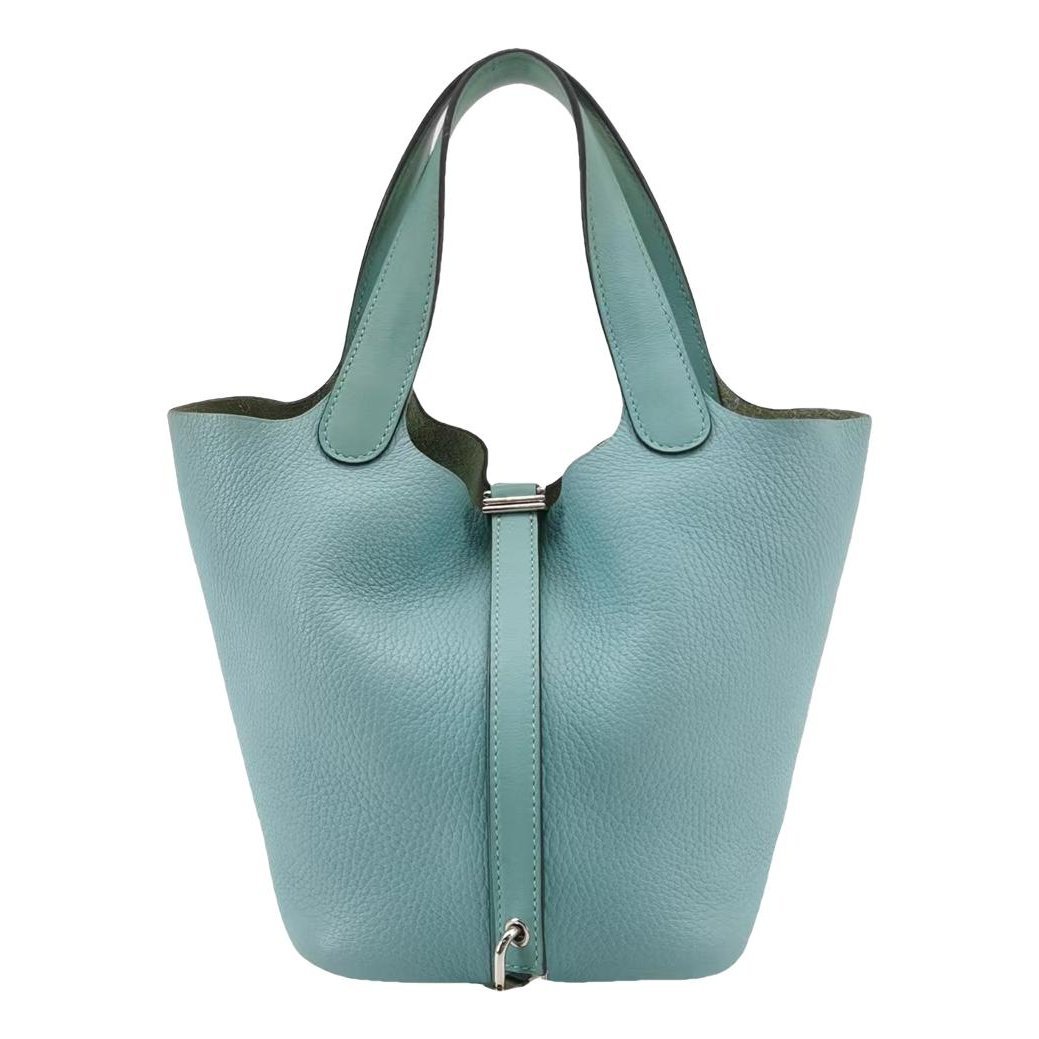 Picotin leather handbag